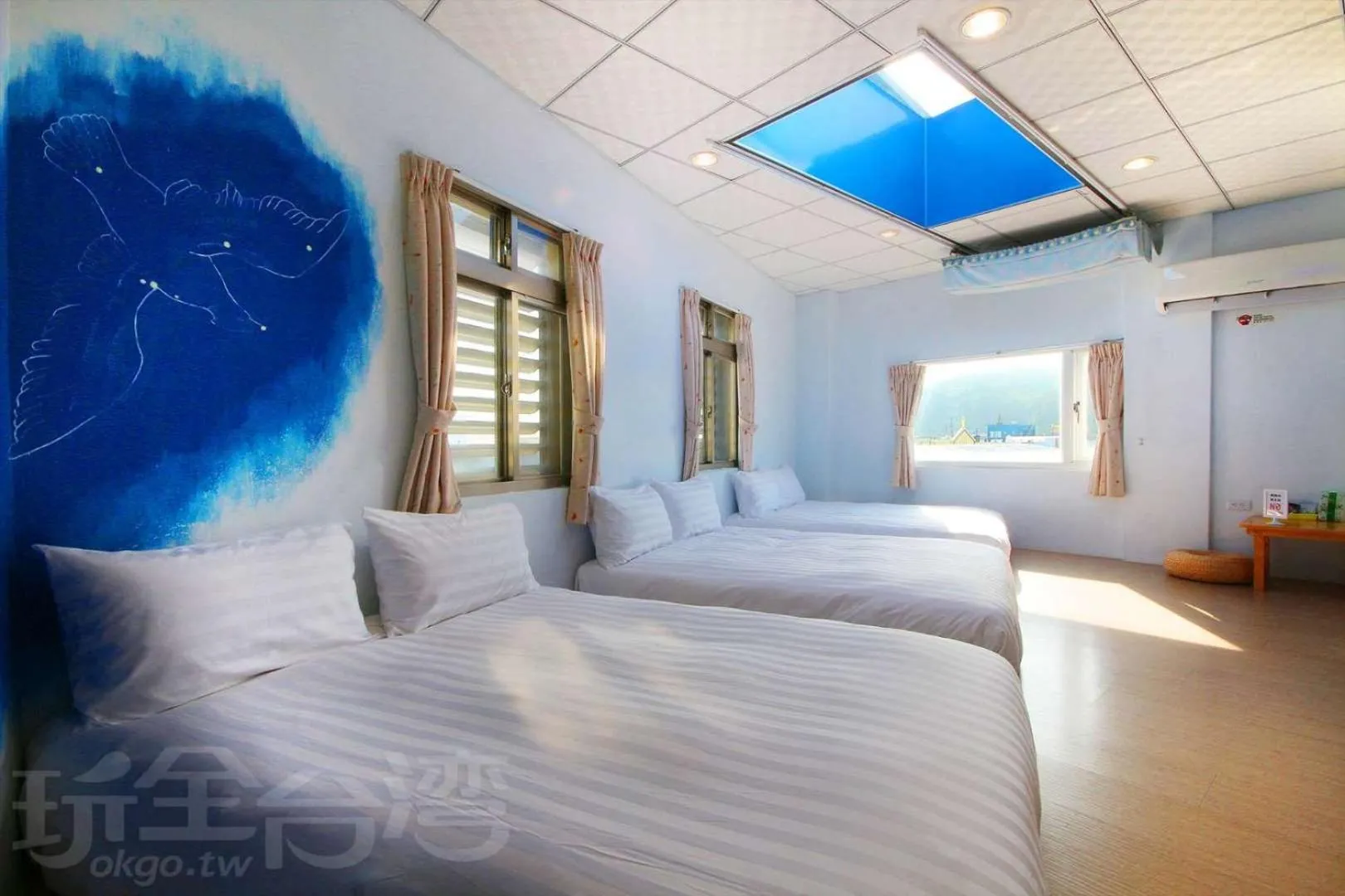 Property building, Bed in Lu Dao Homestay