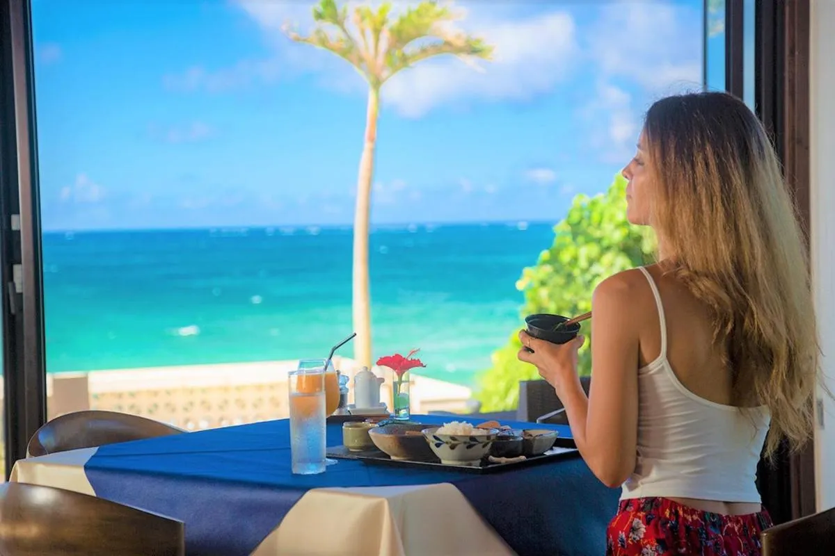 Asian breakfast in Villabu Resort