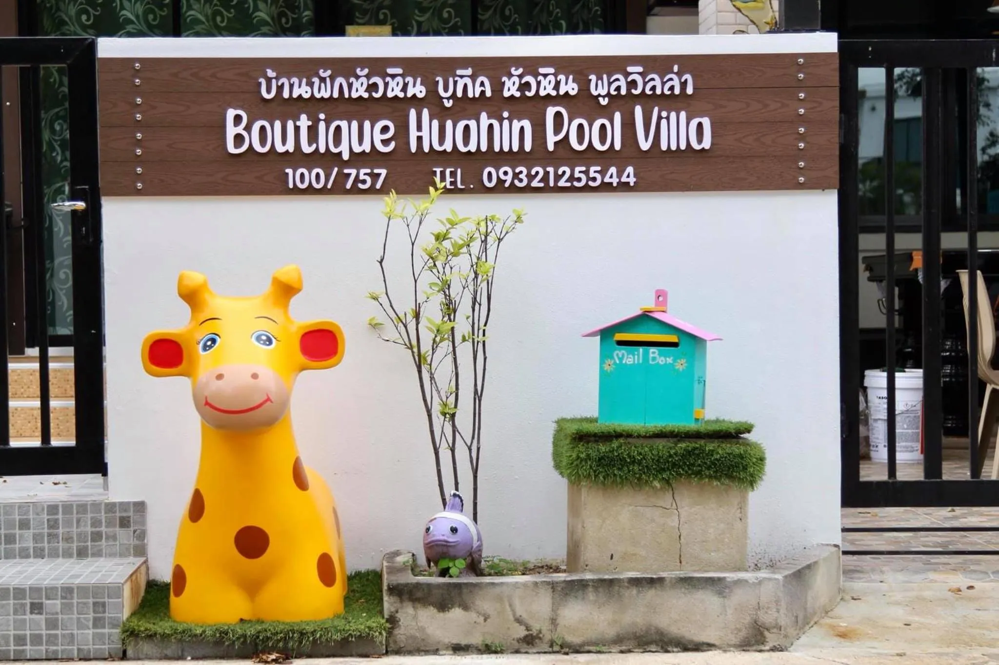 Property building in Boutique Huahin Pool Villa