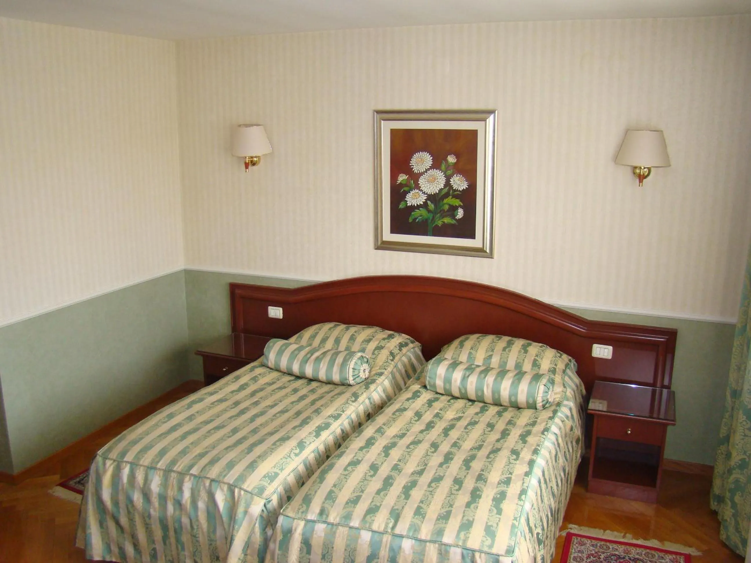 Bed in Hotel Vila Ariston