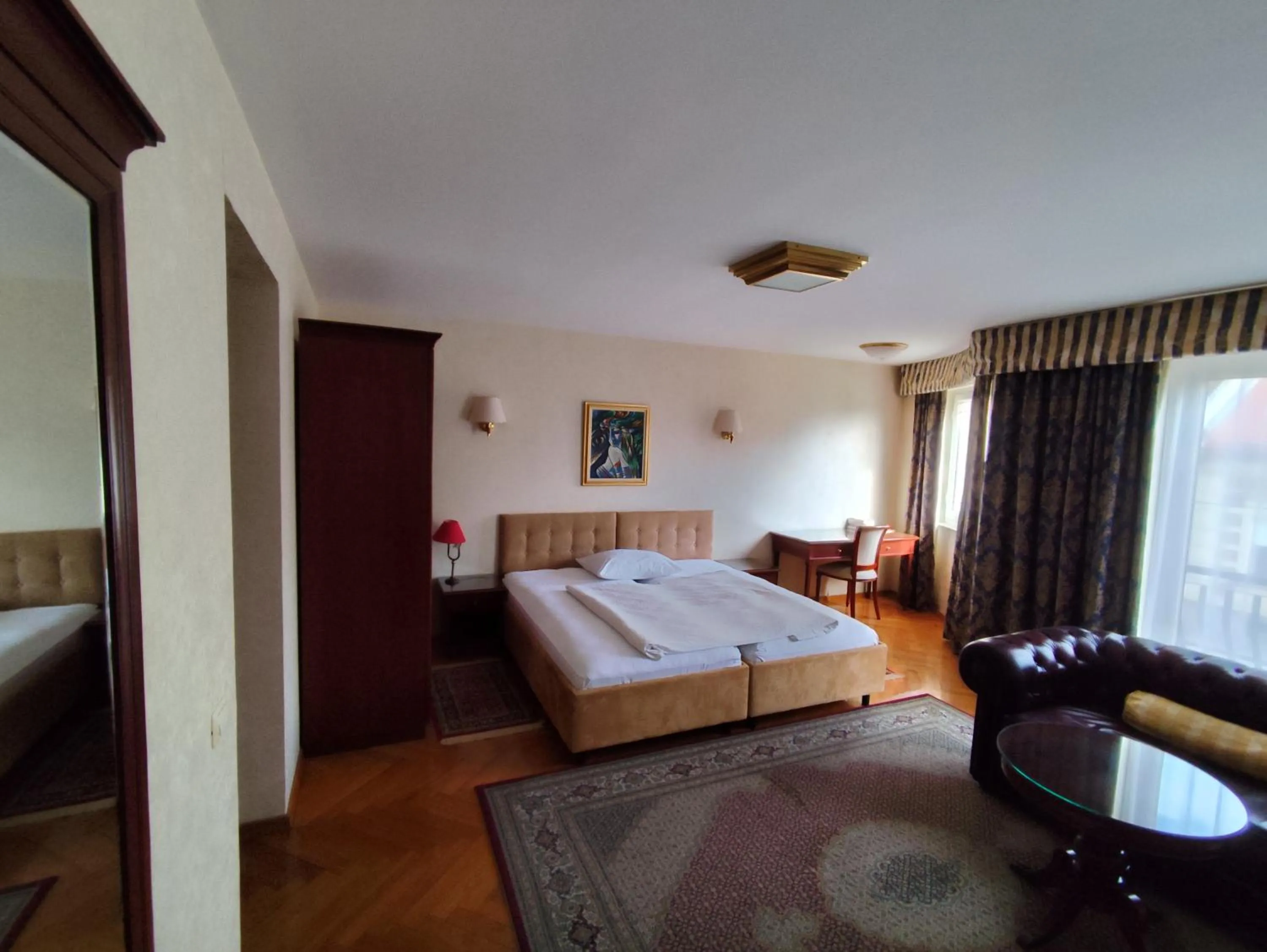 Bed in Hotel Vila Ariston