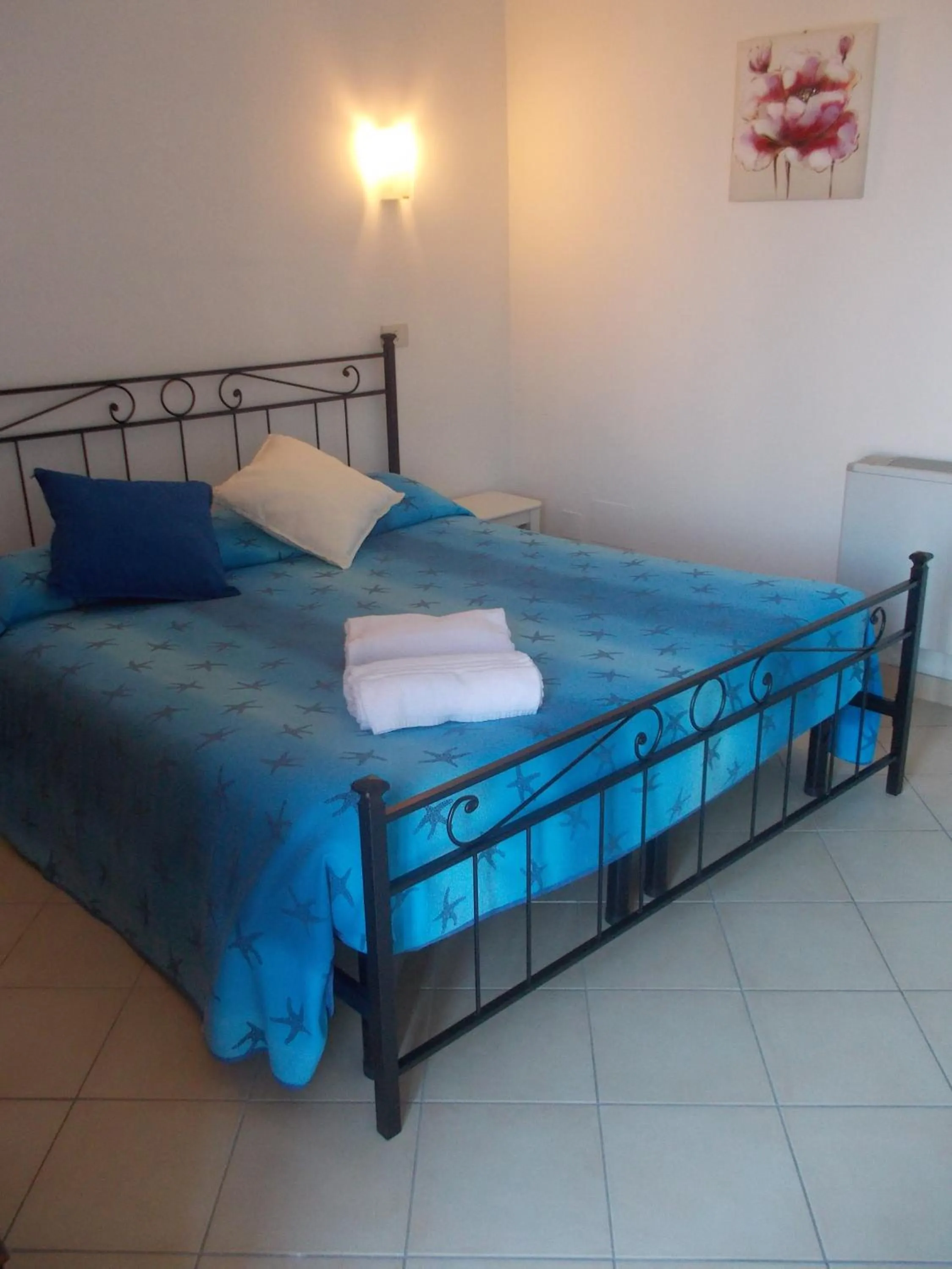 Bed in Hotel Mastropeppe