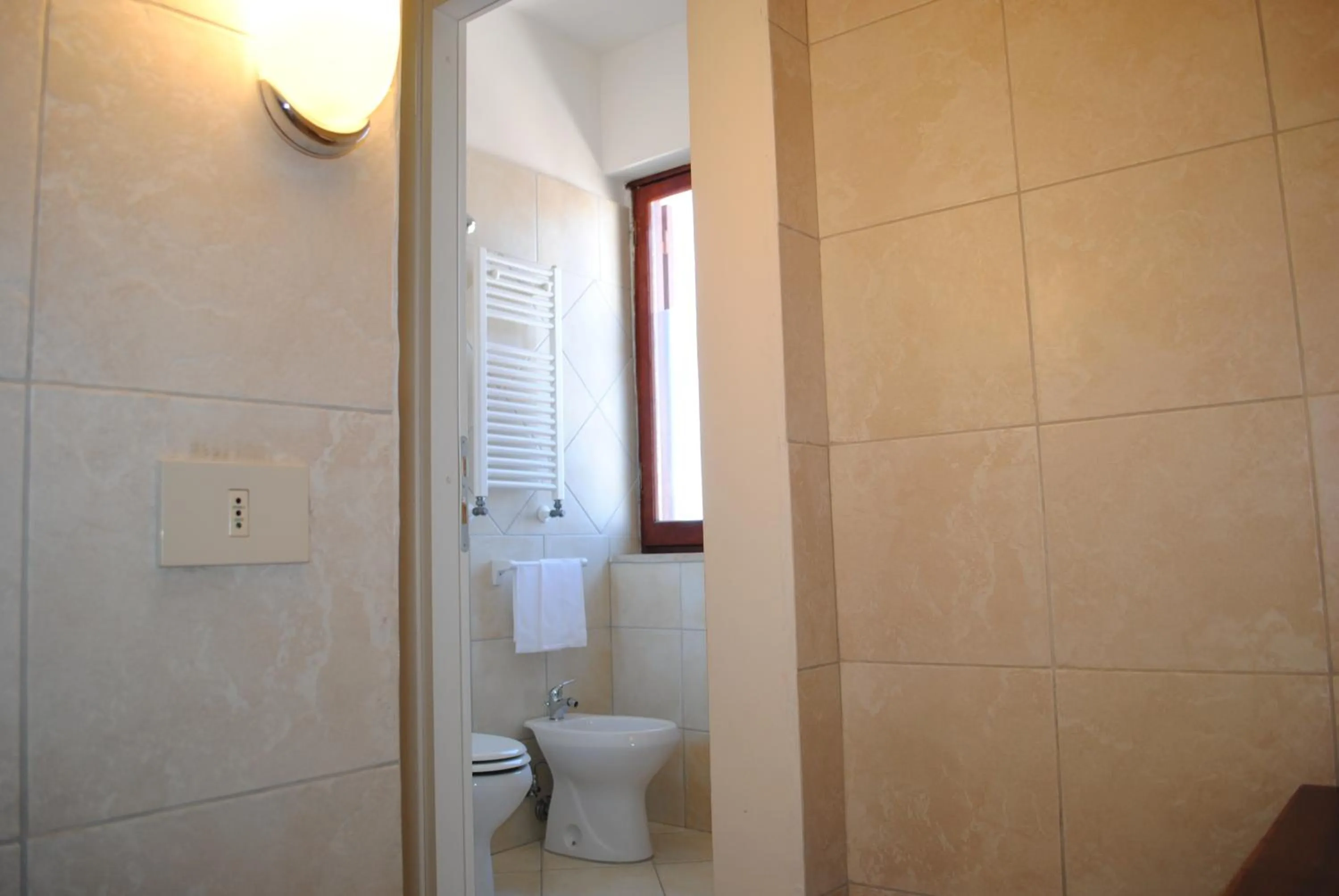 Bathroom in Hotel Mastropeppe