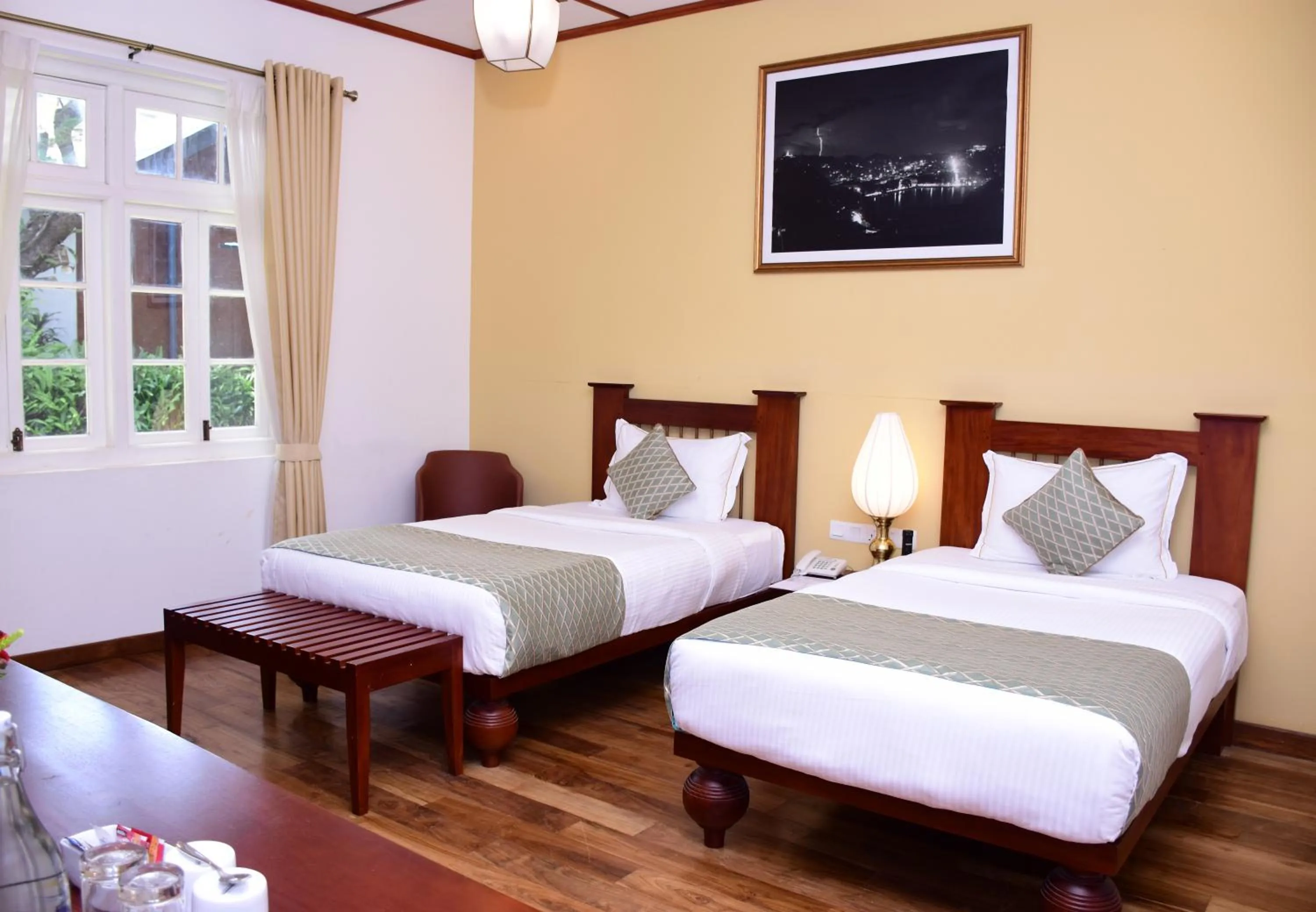 Bed in Mirage Kings Cottage