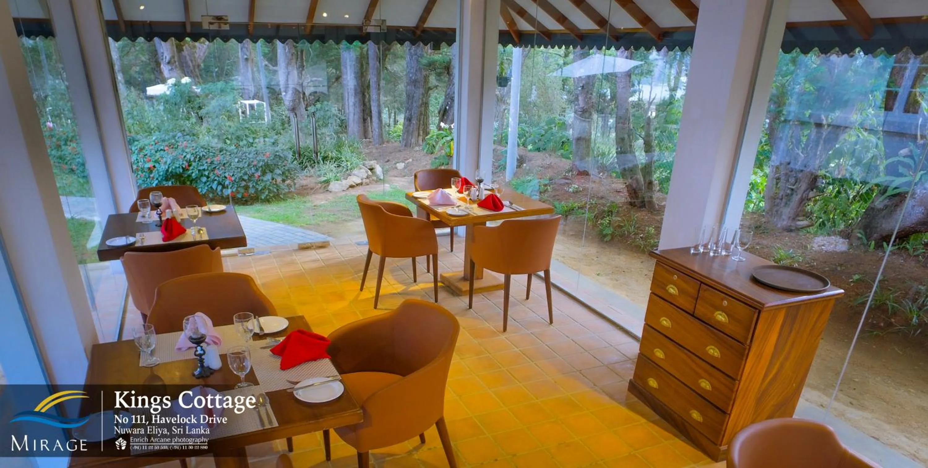 Food and drinks in Mirage Kings Cottage