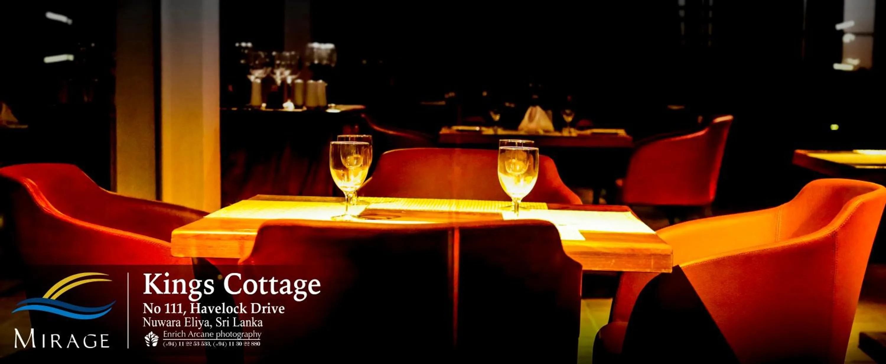 Dining area in Mirage Kings Cottage