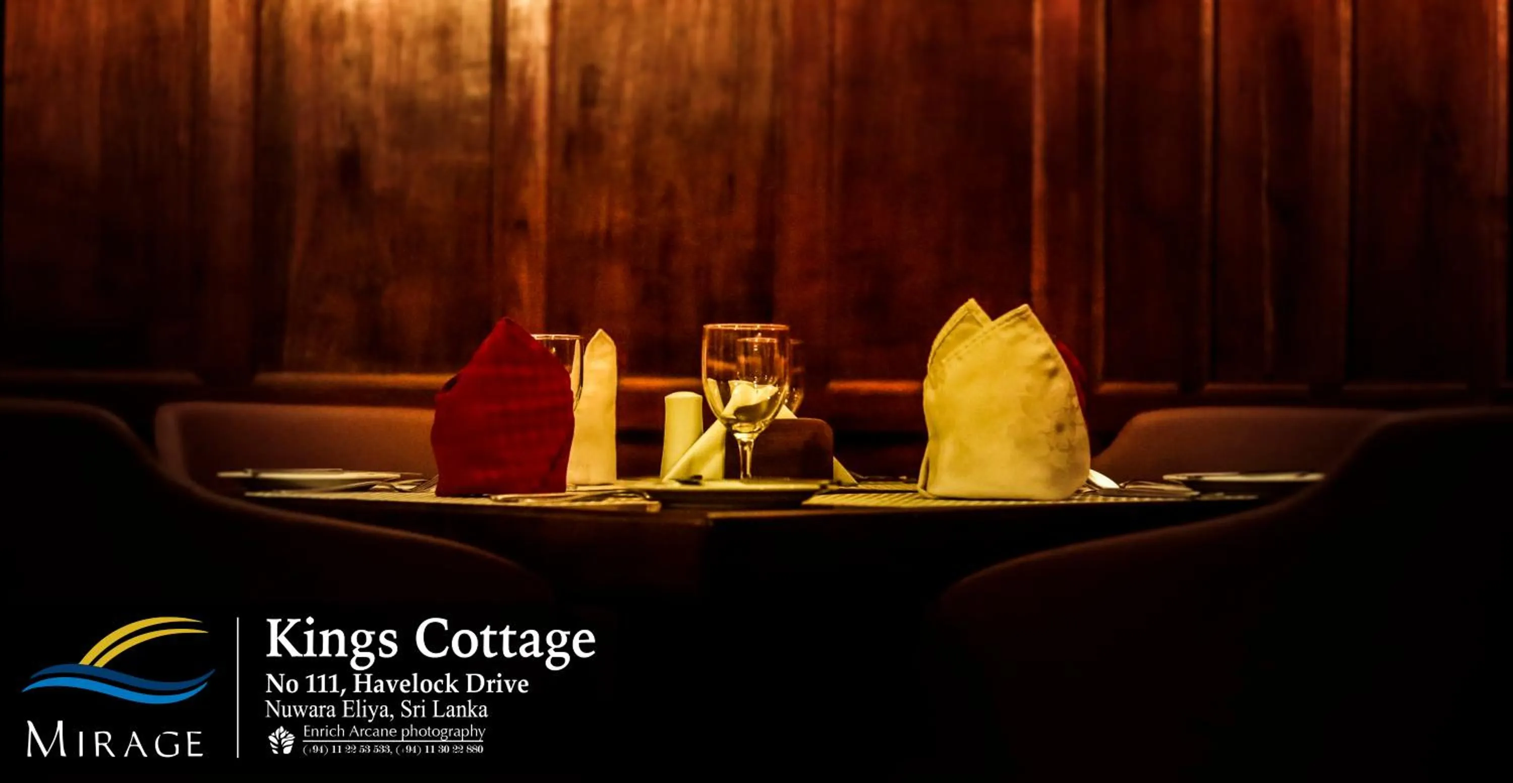 Dining area in Mirage Kings Cottage