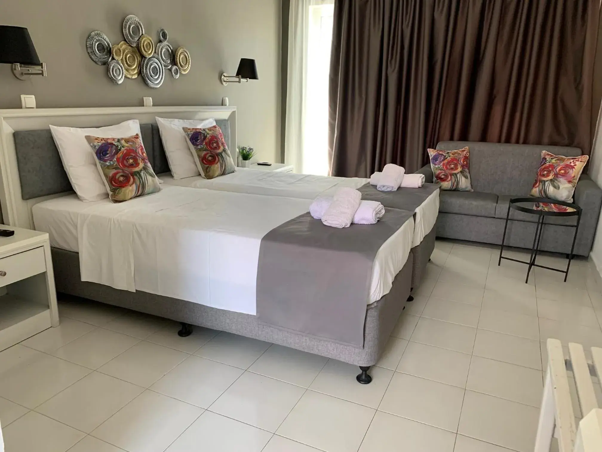 Deluxe Double or Twin Room with Balcony in Alkyonides Boutique Hotel Deluxe Double or Twin Room with Balcony in Alkyonides Boutique Hotel