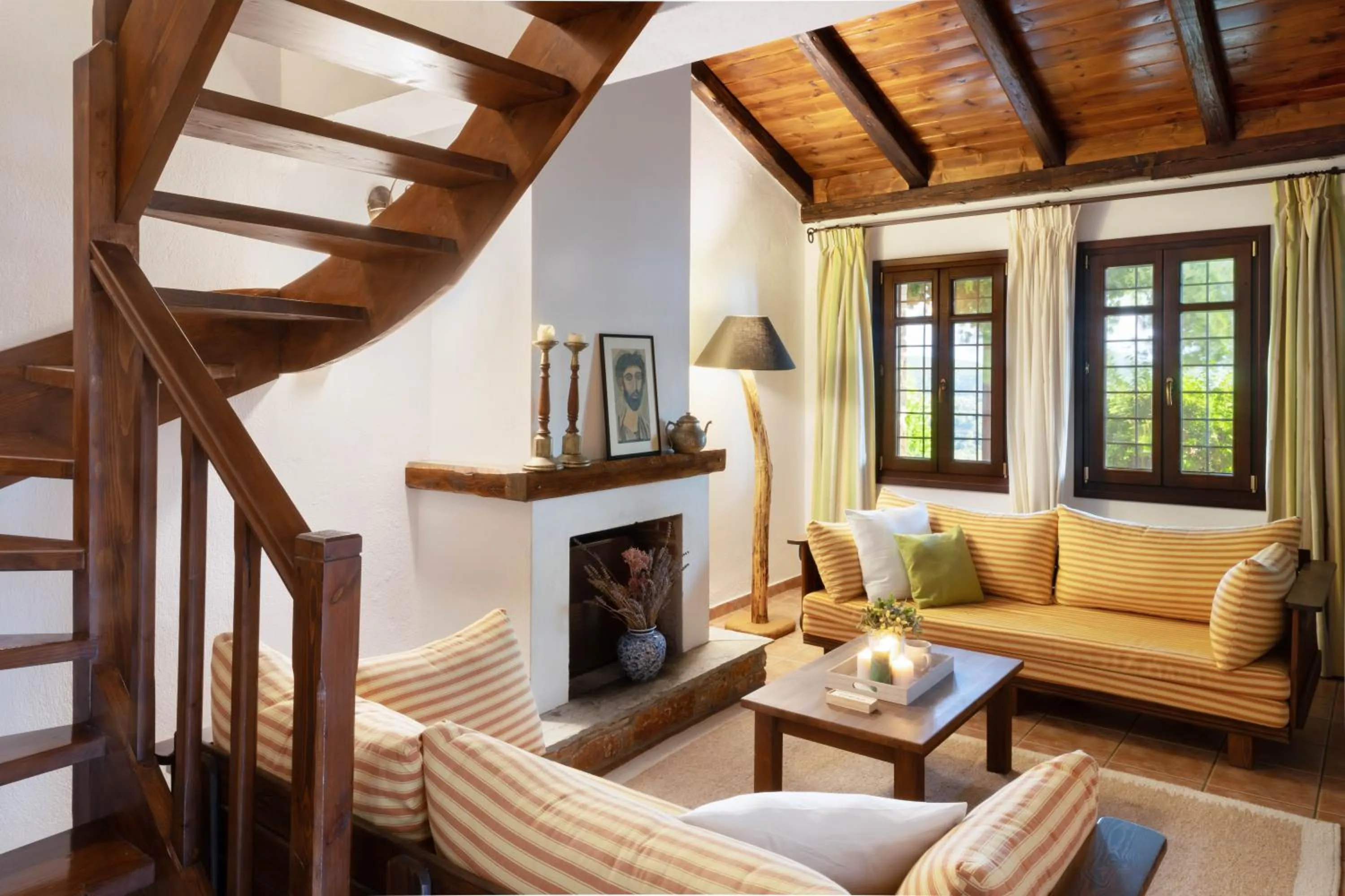 Living room in Esperos Suites & Villas