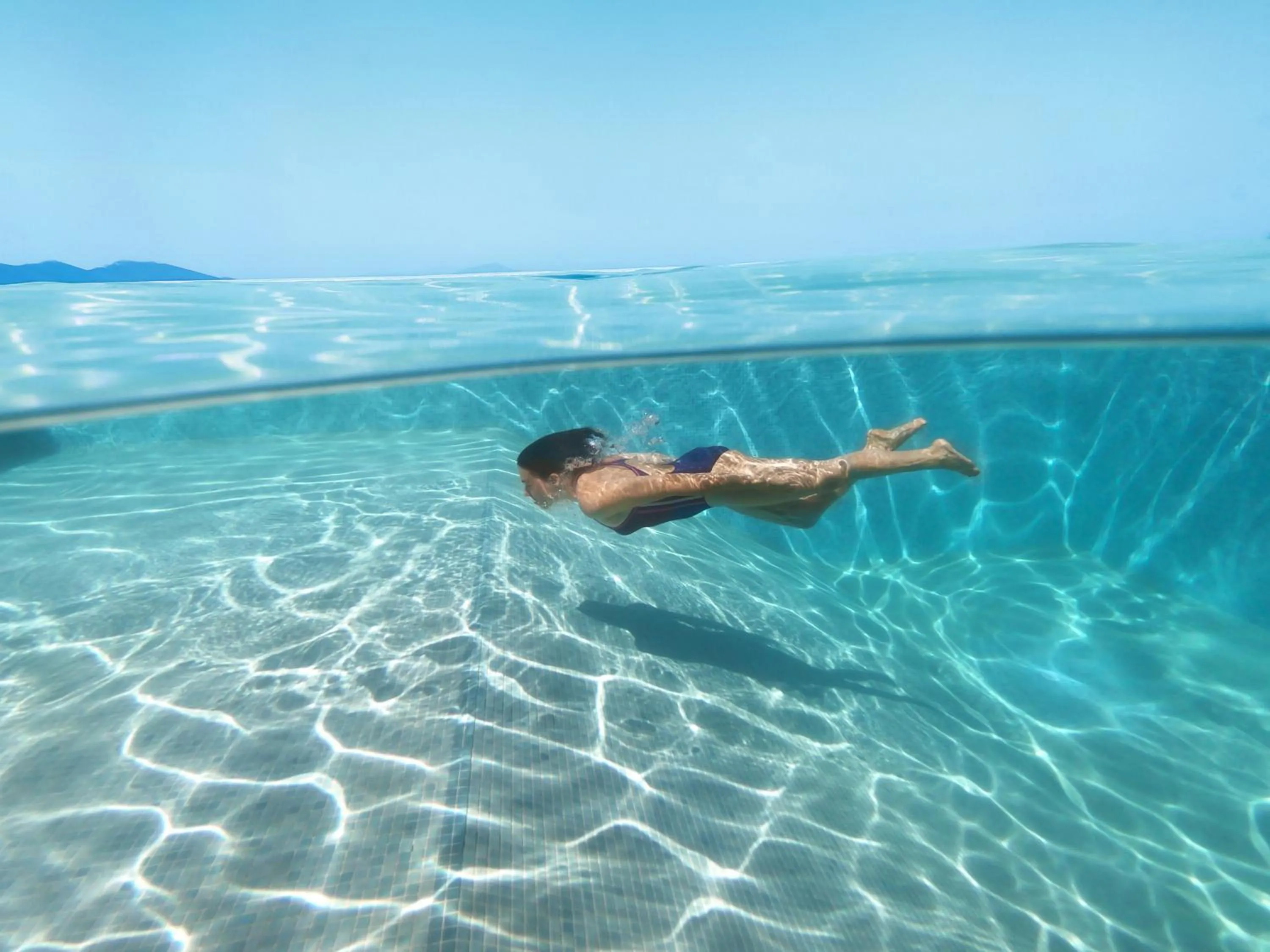 Pool view in Esperos Suites & Villas