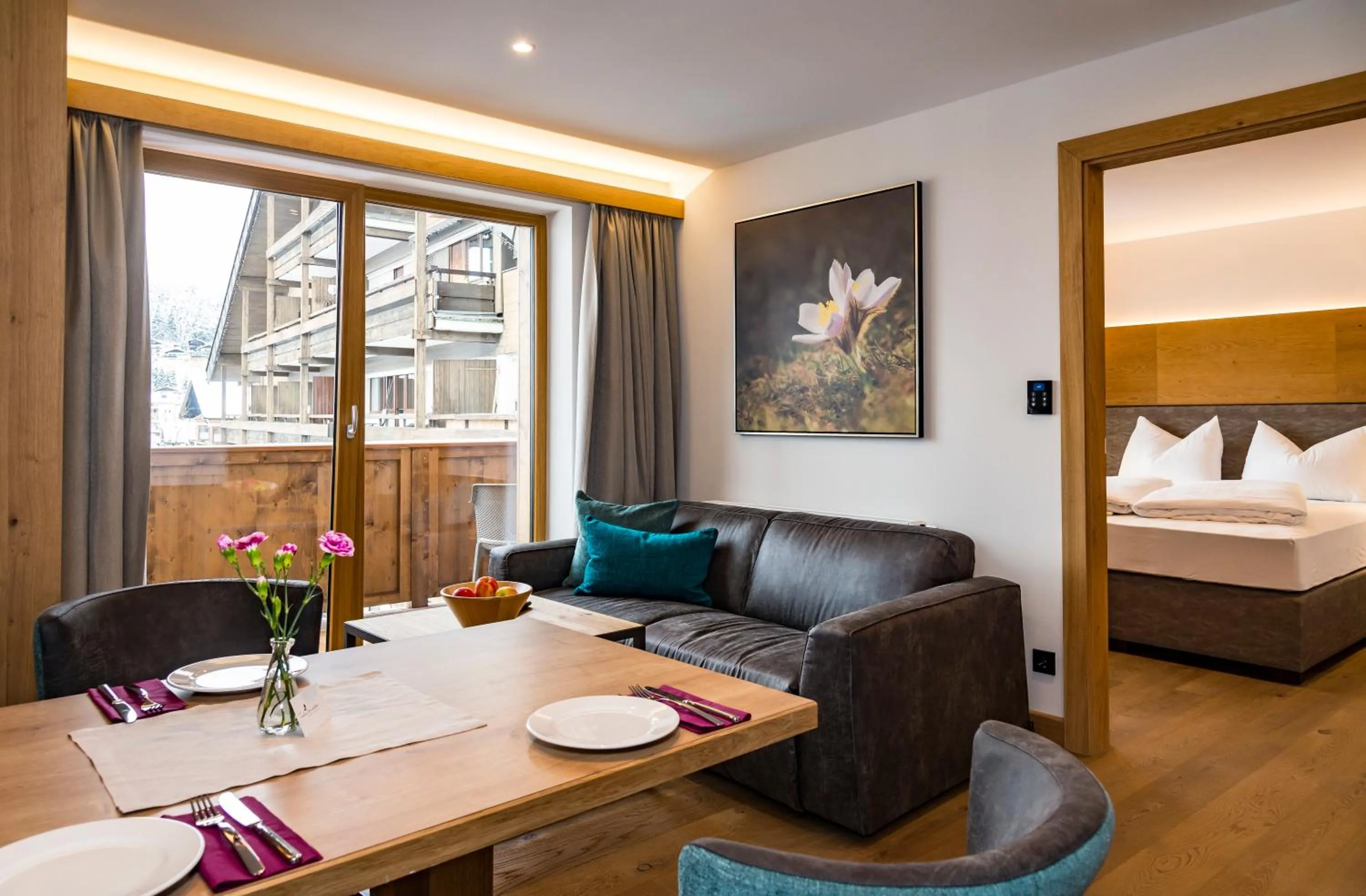 Living room, Bed in Tiroler Weinstube