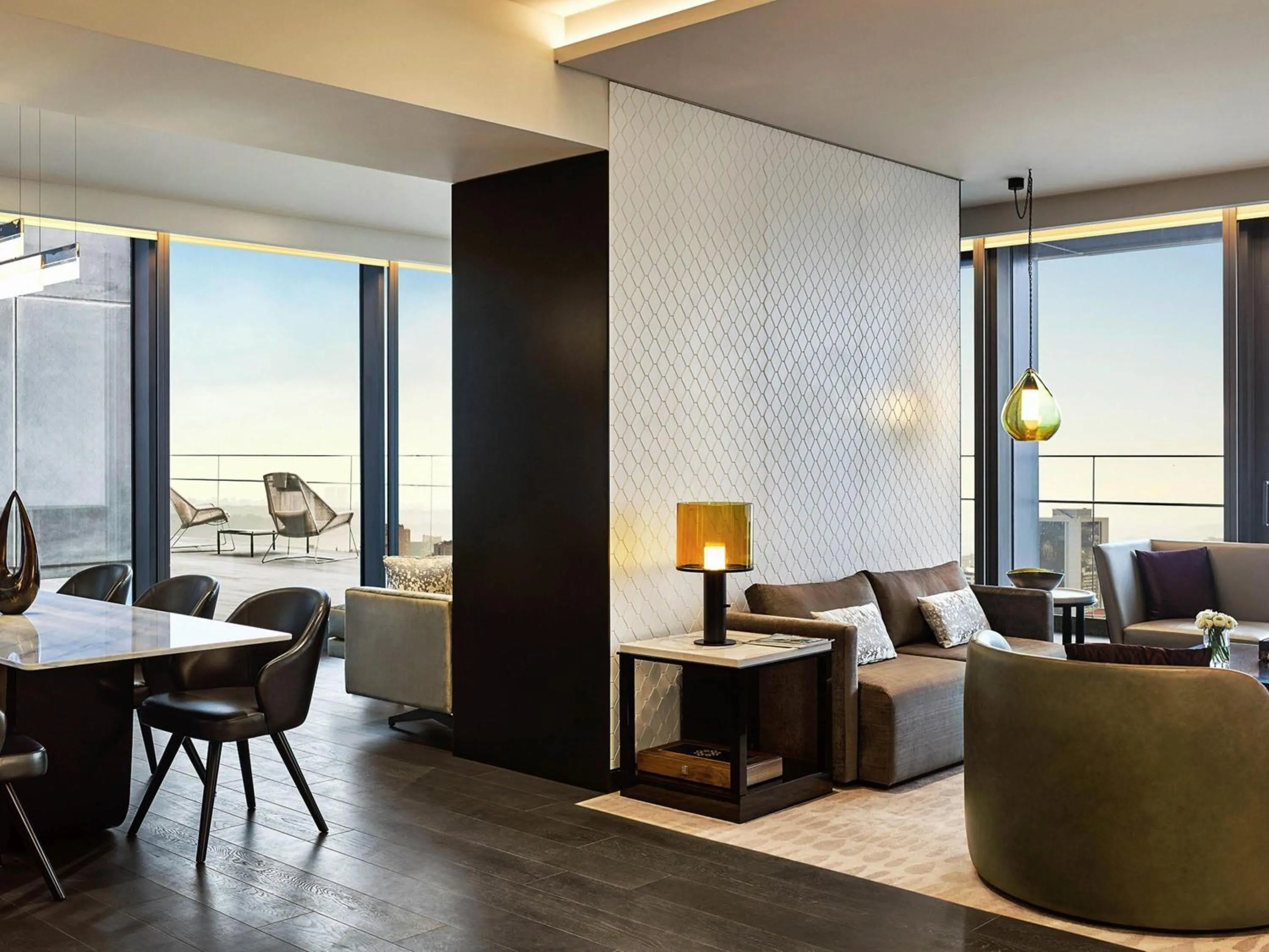 Bedroom in Fairmont Quasar Istanbul Hotel