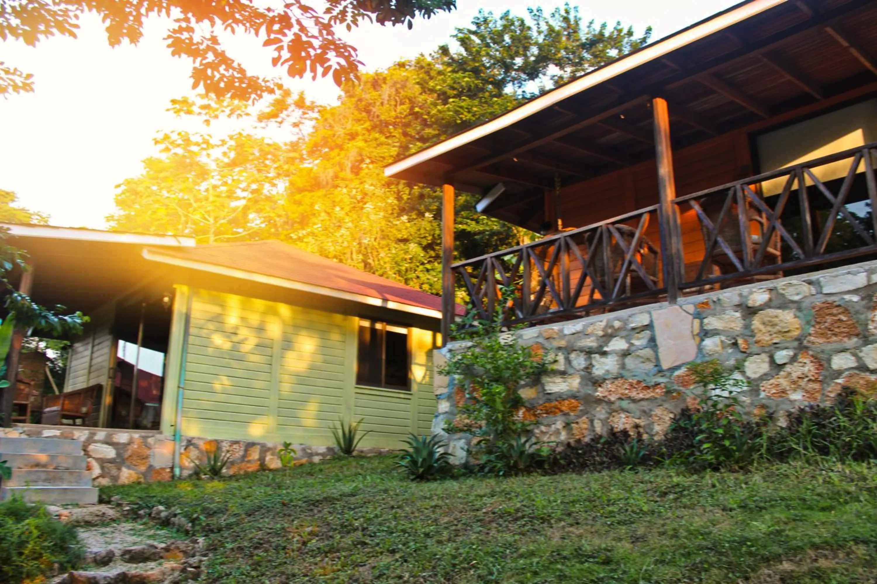 Garden view in Winíka Alterra