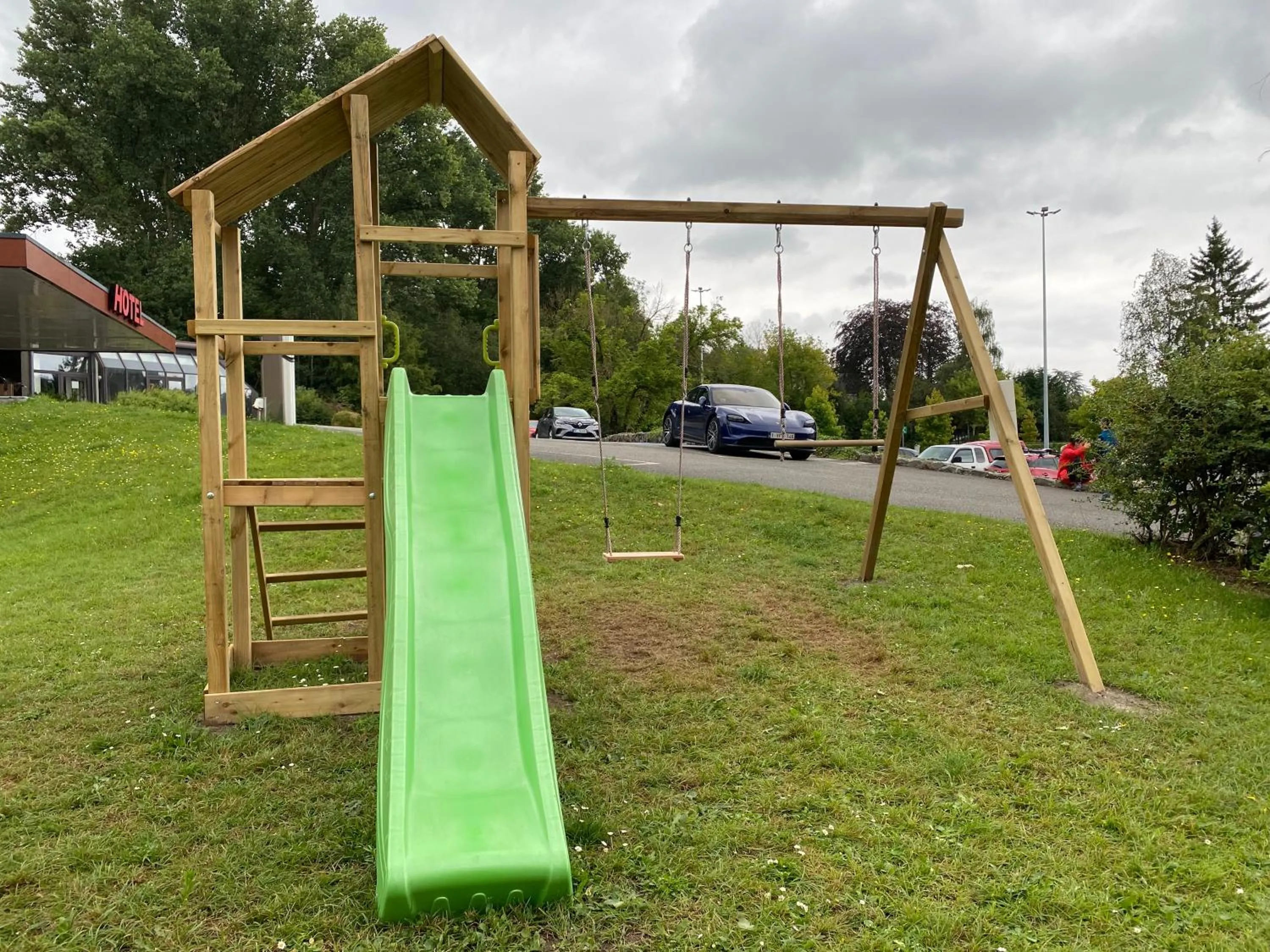 Children play ground in Hotel & Aparthotel Casteau Resort Mons Soignies