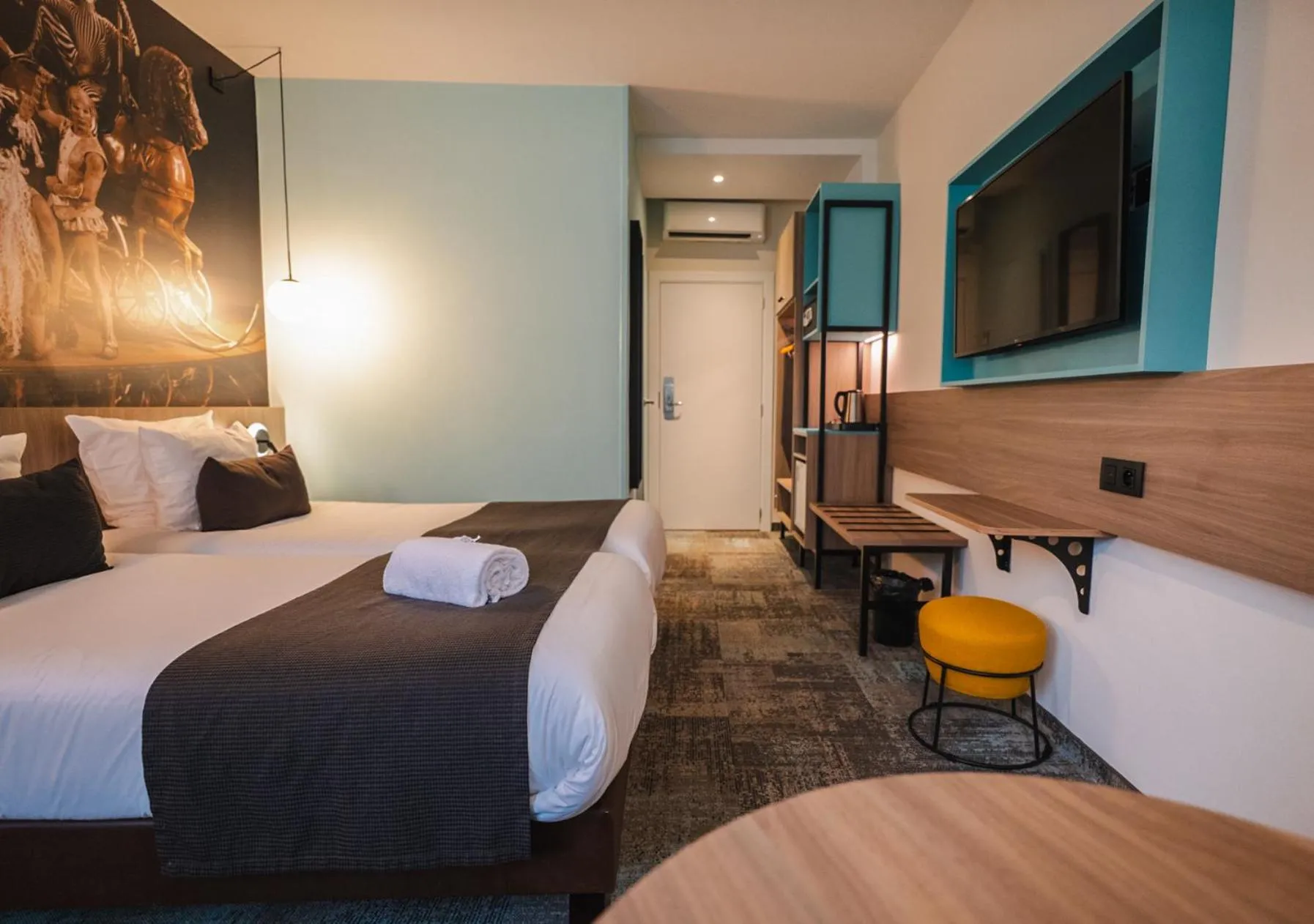 Bedroom, Bed in Hotel & Aparthotel Casteau Resort Mons Soignies