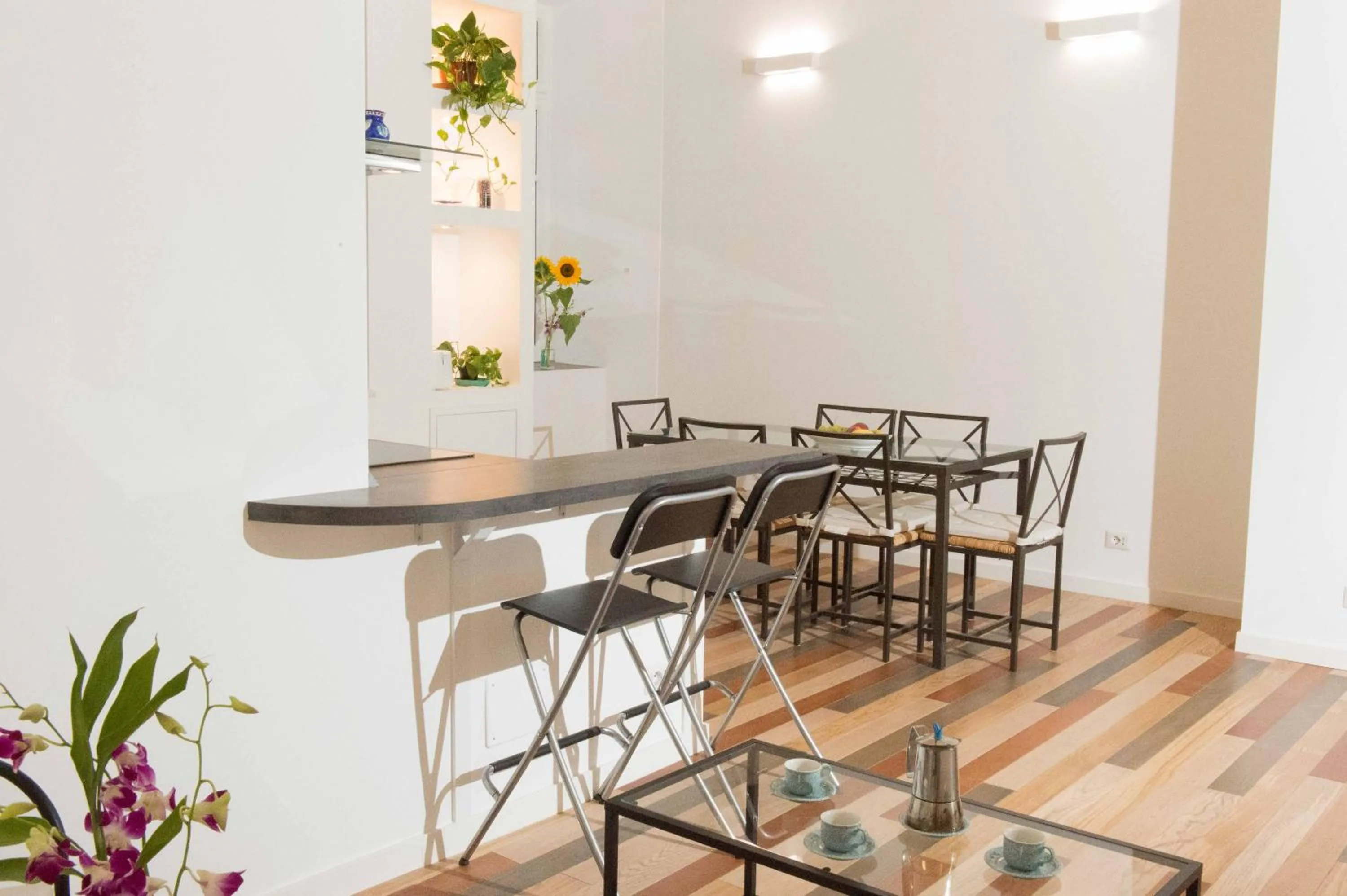 Communal kitchen in B&B Domus Aurea