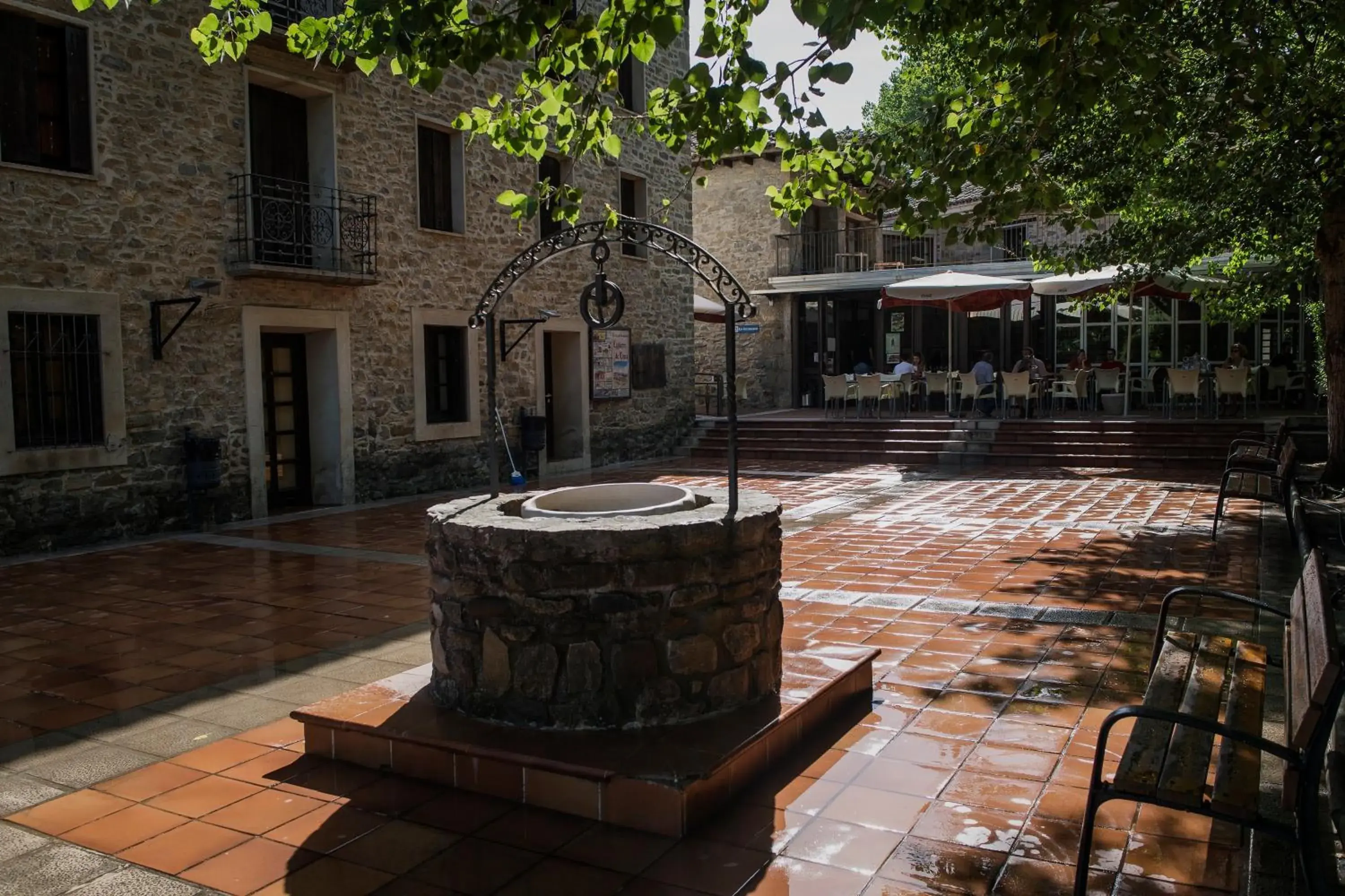 Property building in La Pedanía Hotel Y Bungalows - Ligüerre de Cinca Property building in La Pedanía Hotel Y Bungalows - Ligüerre de Cinca