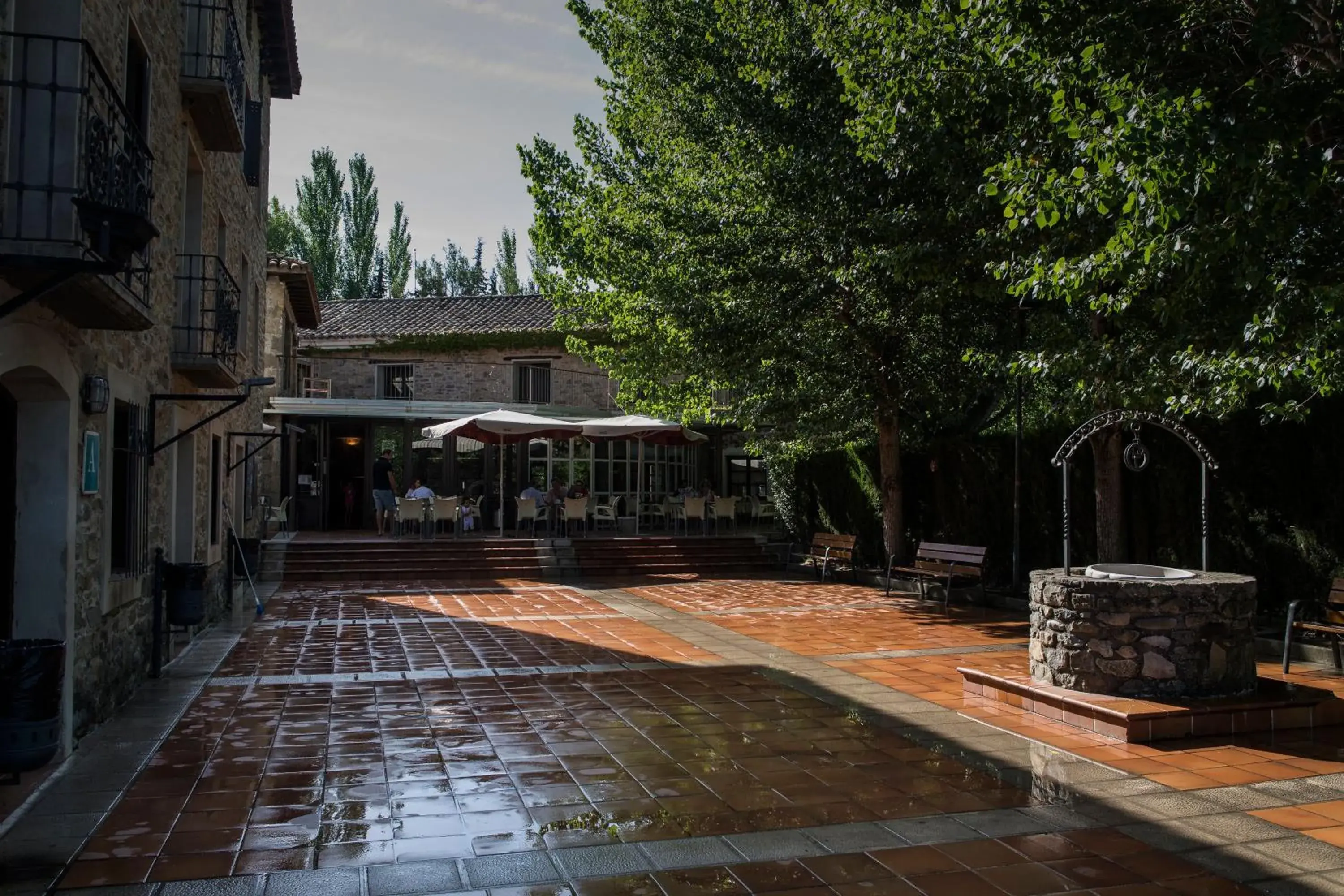 Property building in La Pedanía Hotel Y Bungalows - Ligüerre de Cinca Property building in La Pedanía Hotel Y Bungalows - Ligüerre de Cinca