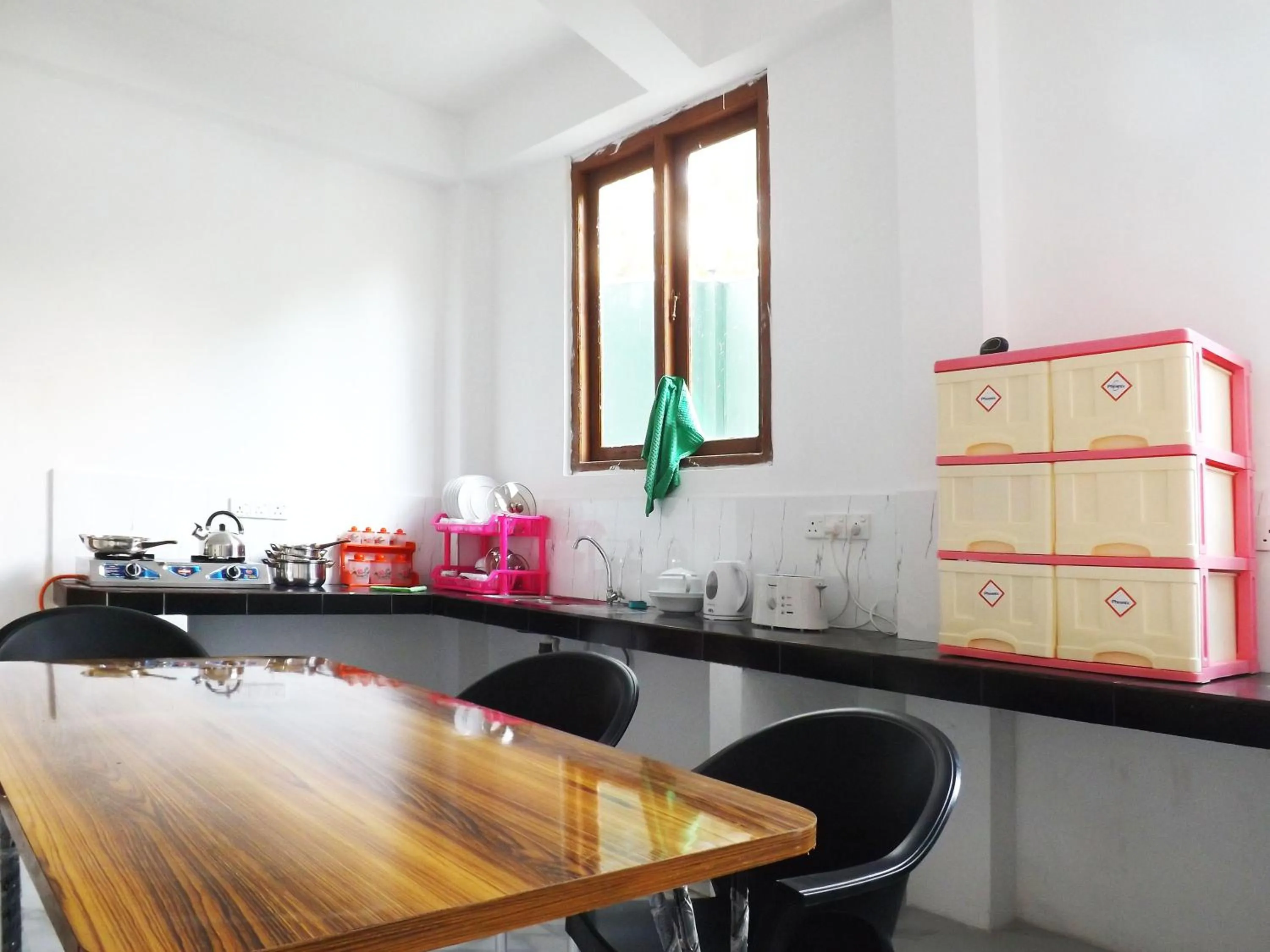 Communal kitchen in Hotel "Diana"