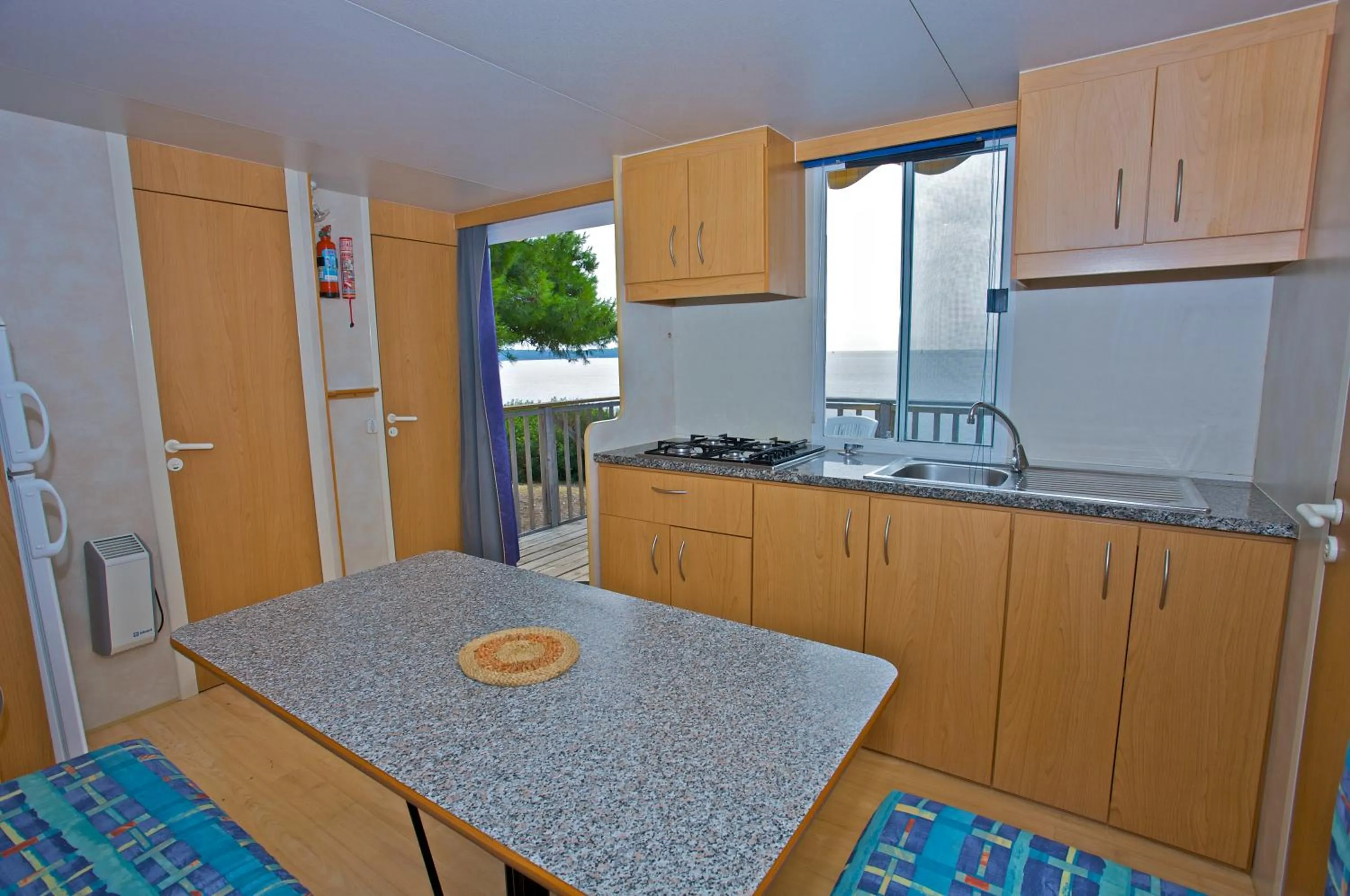 Kitchen or kitchenette in Arena Medulin Mobile Homes
