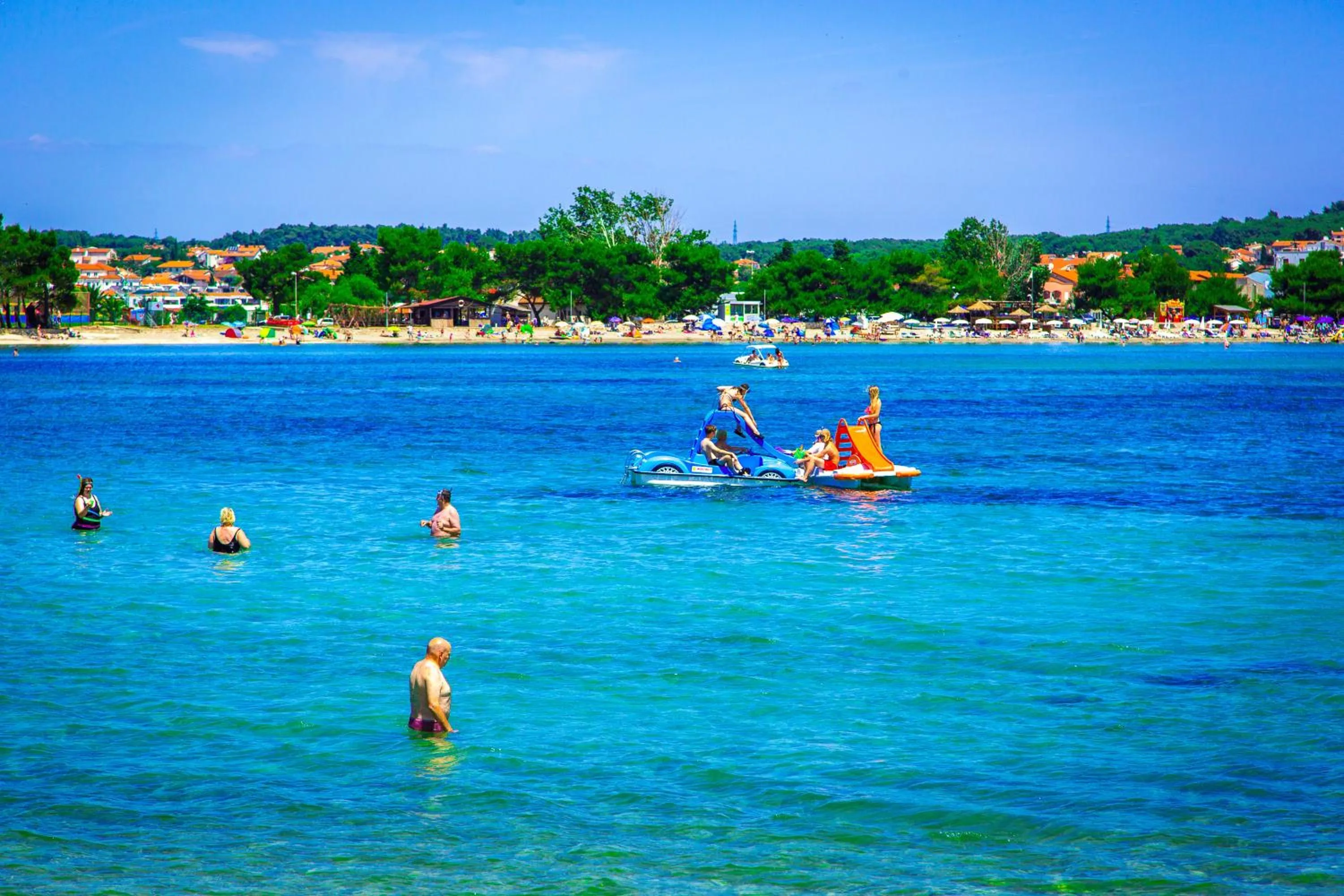 Area and facilities in Arena Medulin Mobile Homes