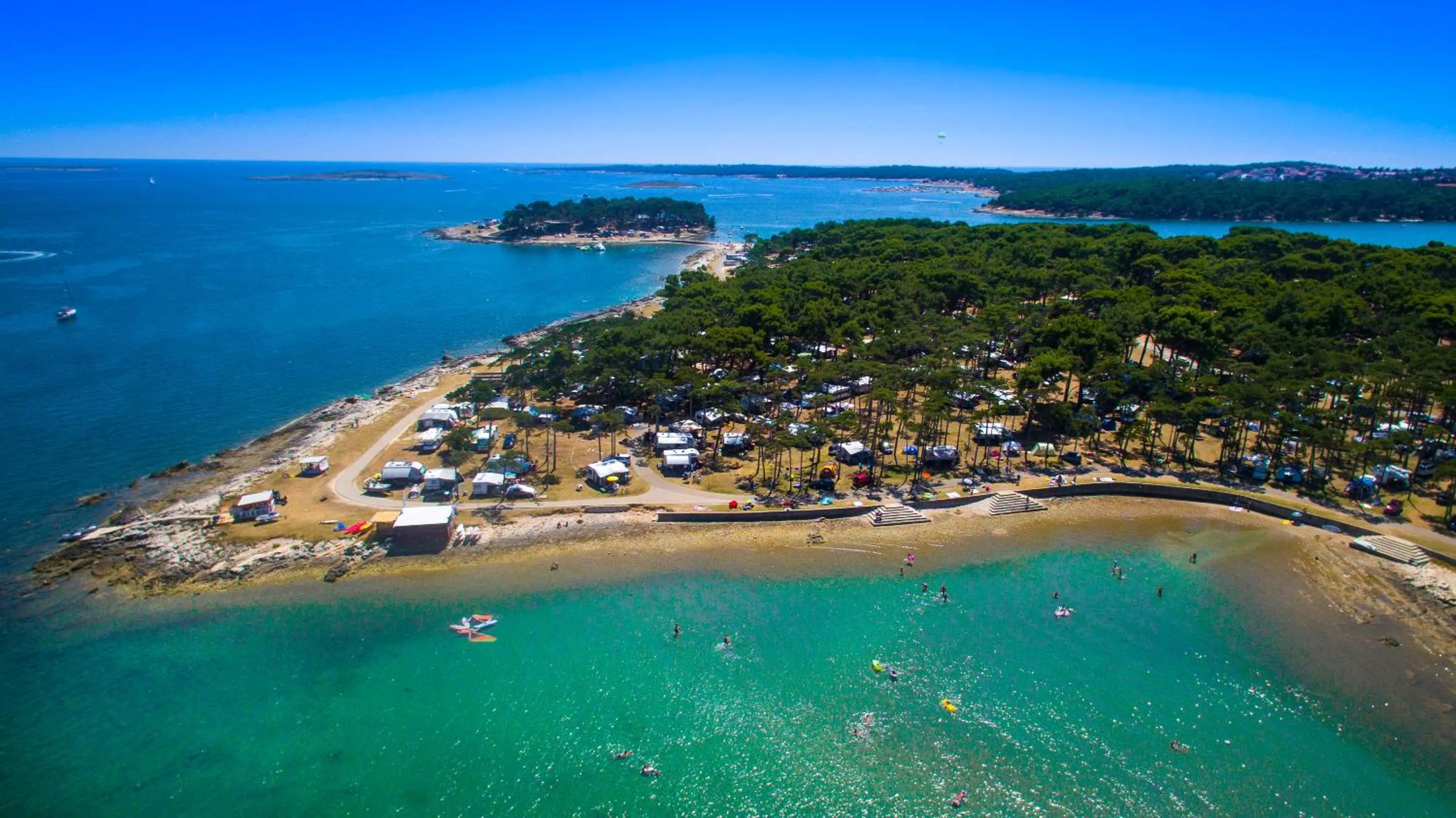 Beach in Arena Medulin Mobile Homes