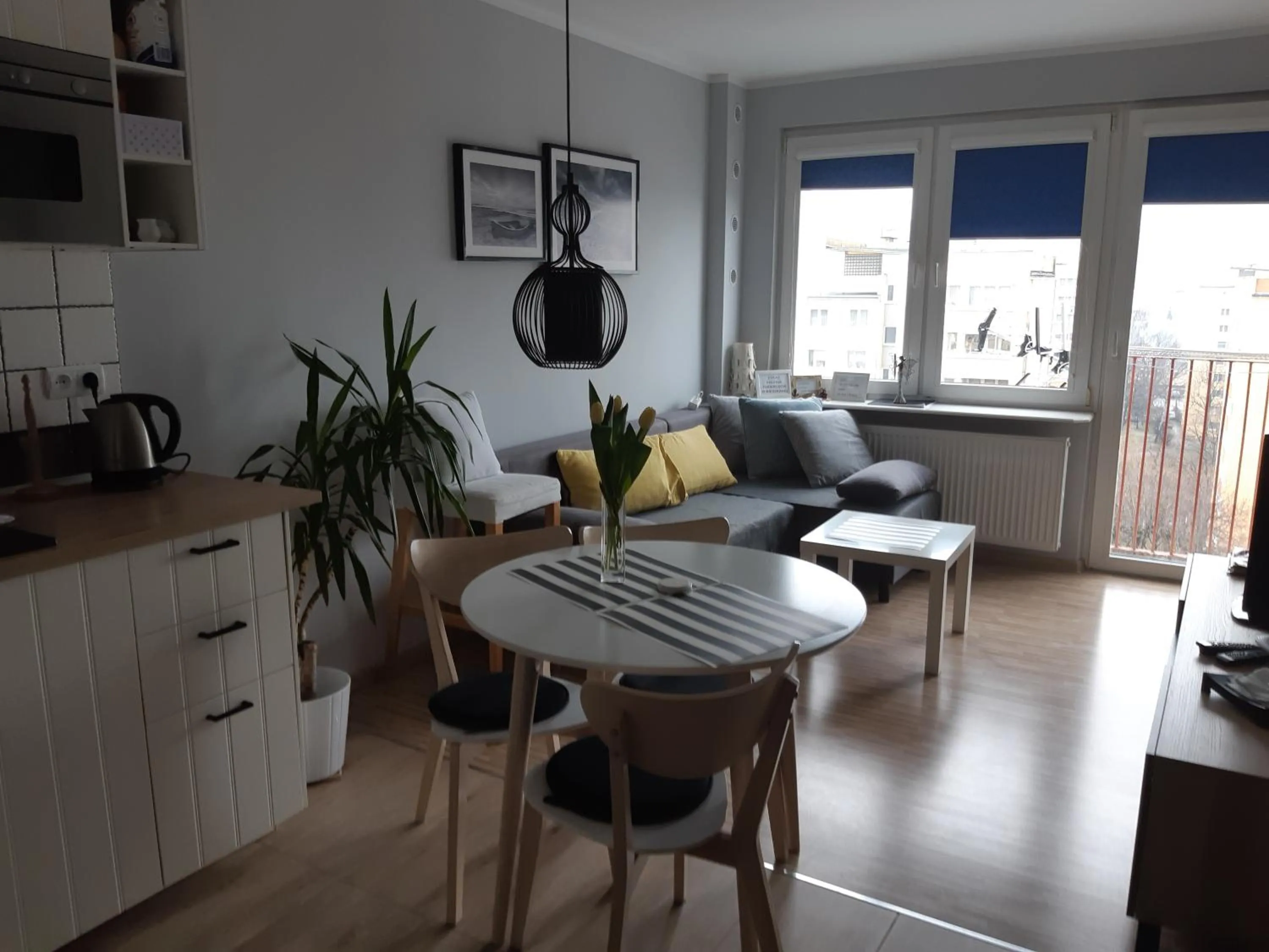 Kitchen or kitchenette in Kawalerka Gdynia