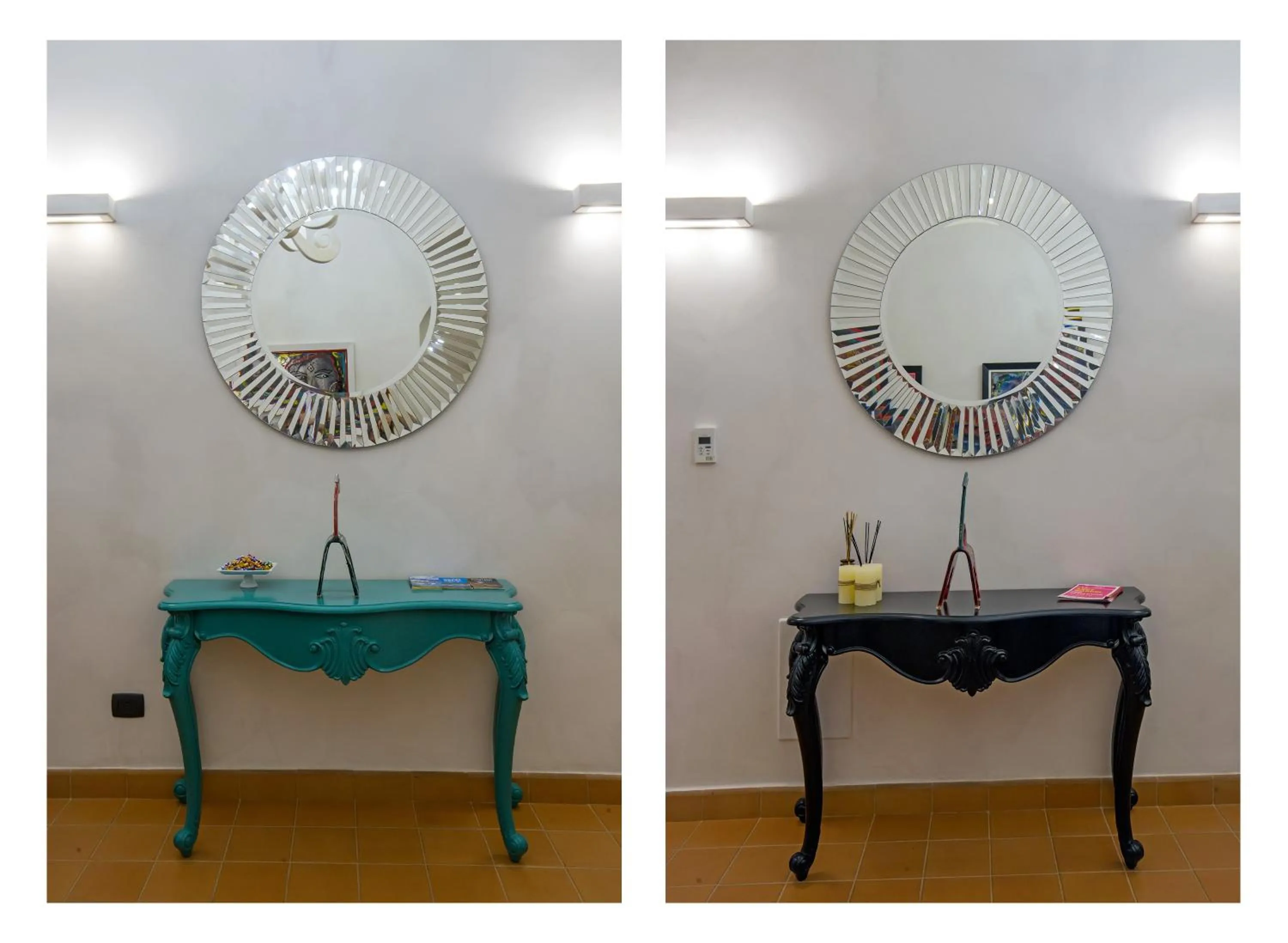 Decorative detail in B&B Luxury Scacciaventi