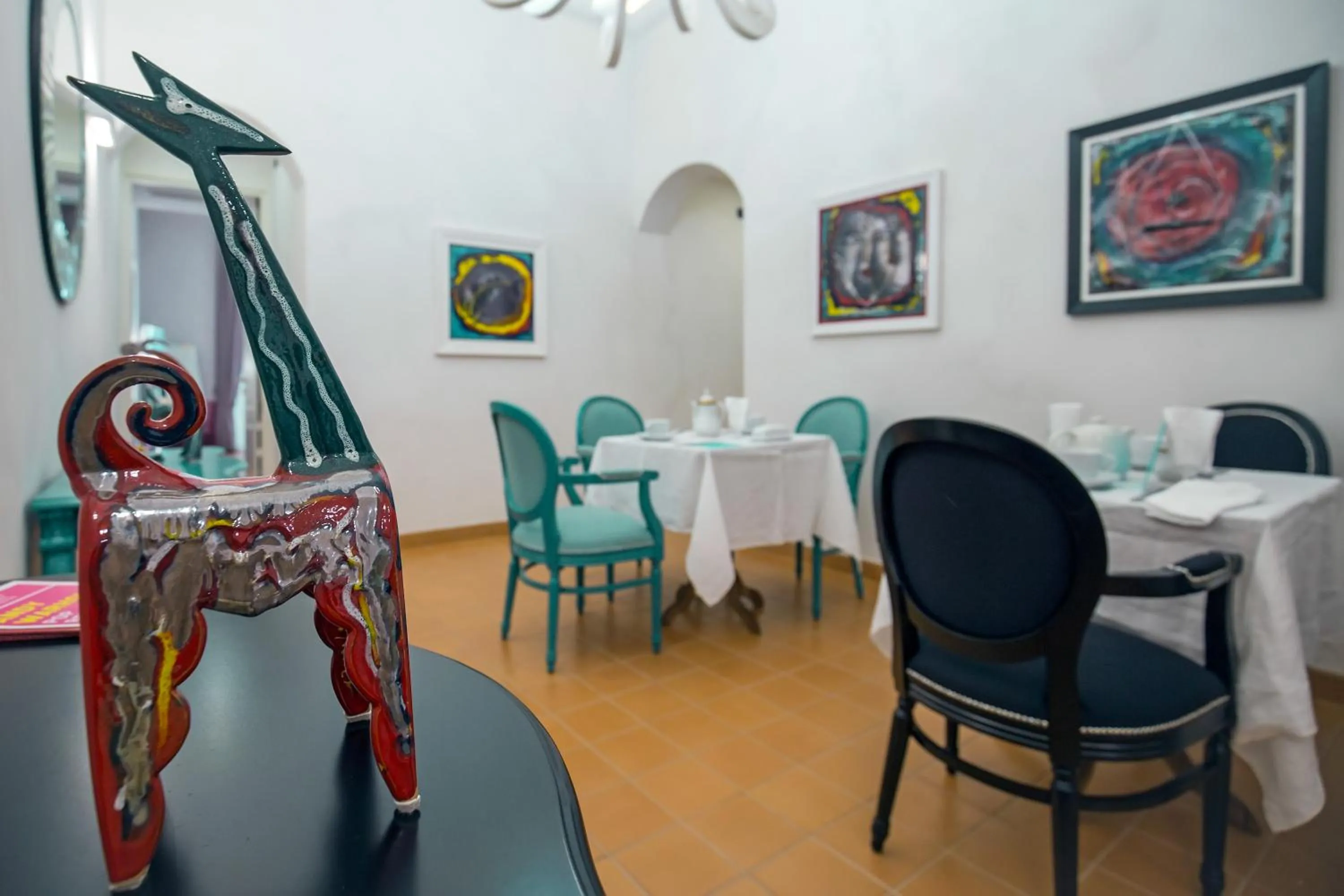 Communal lounge/ TV room in B&B Luxury Scacciaventi