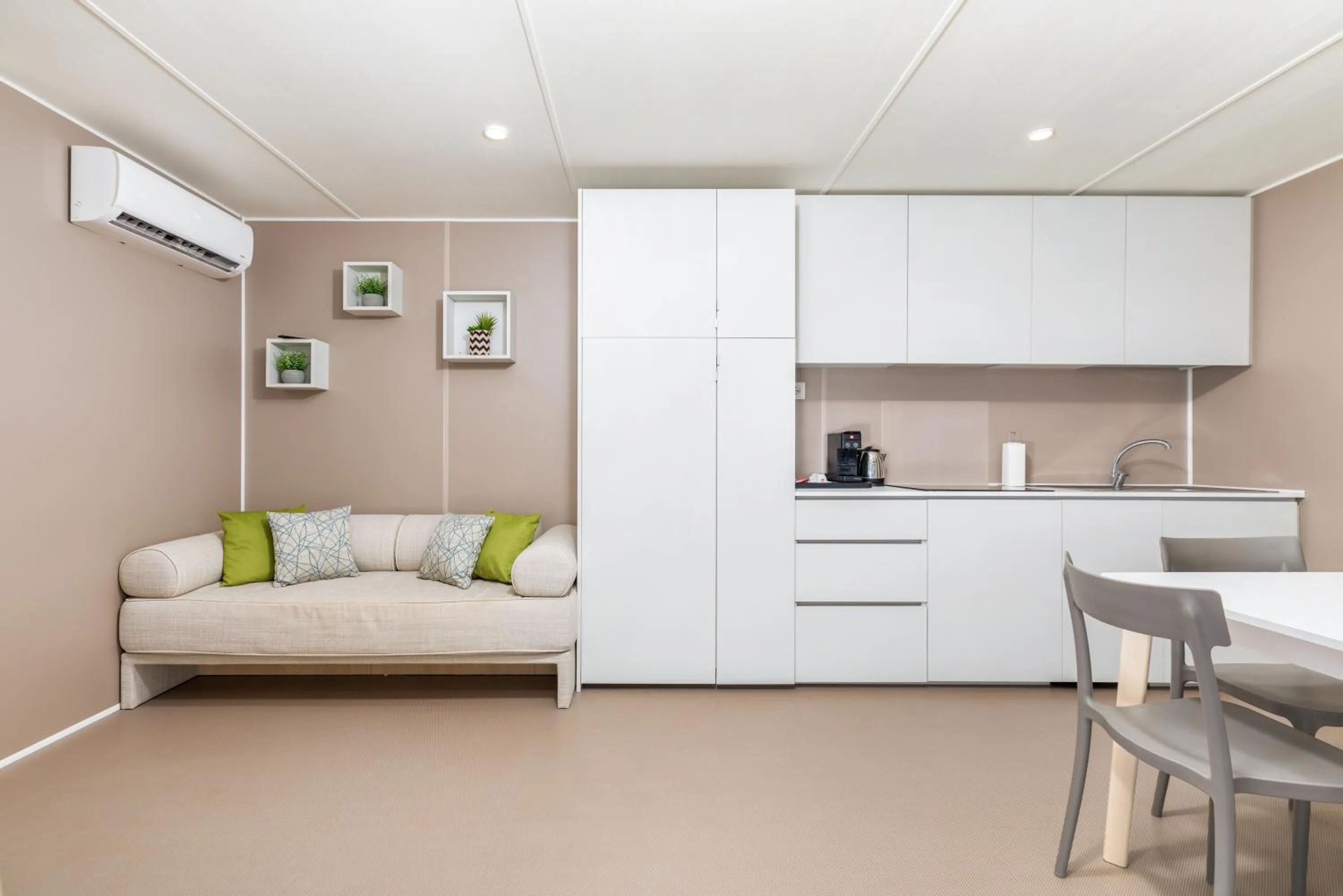 Living room in Arena Stoja Camping Homes