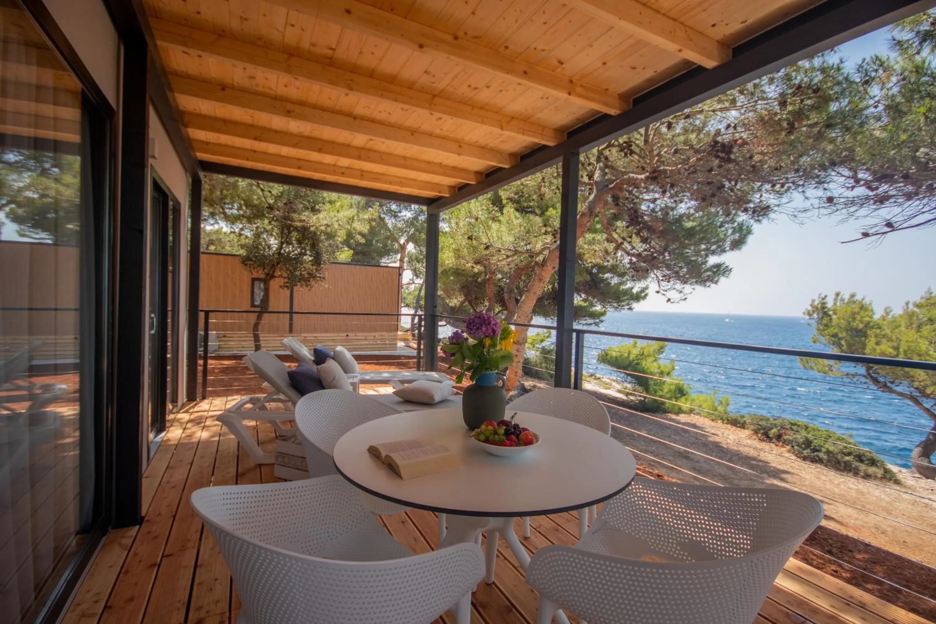 Balcony/Terrace in Arena Stoja Camping Homes