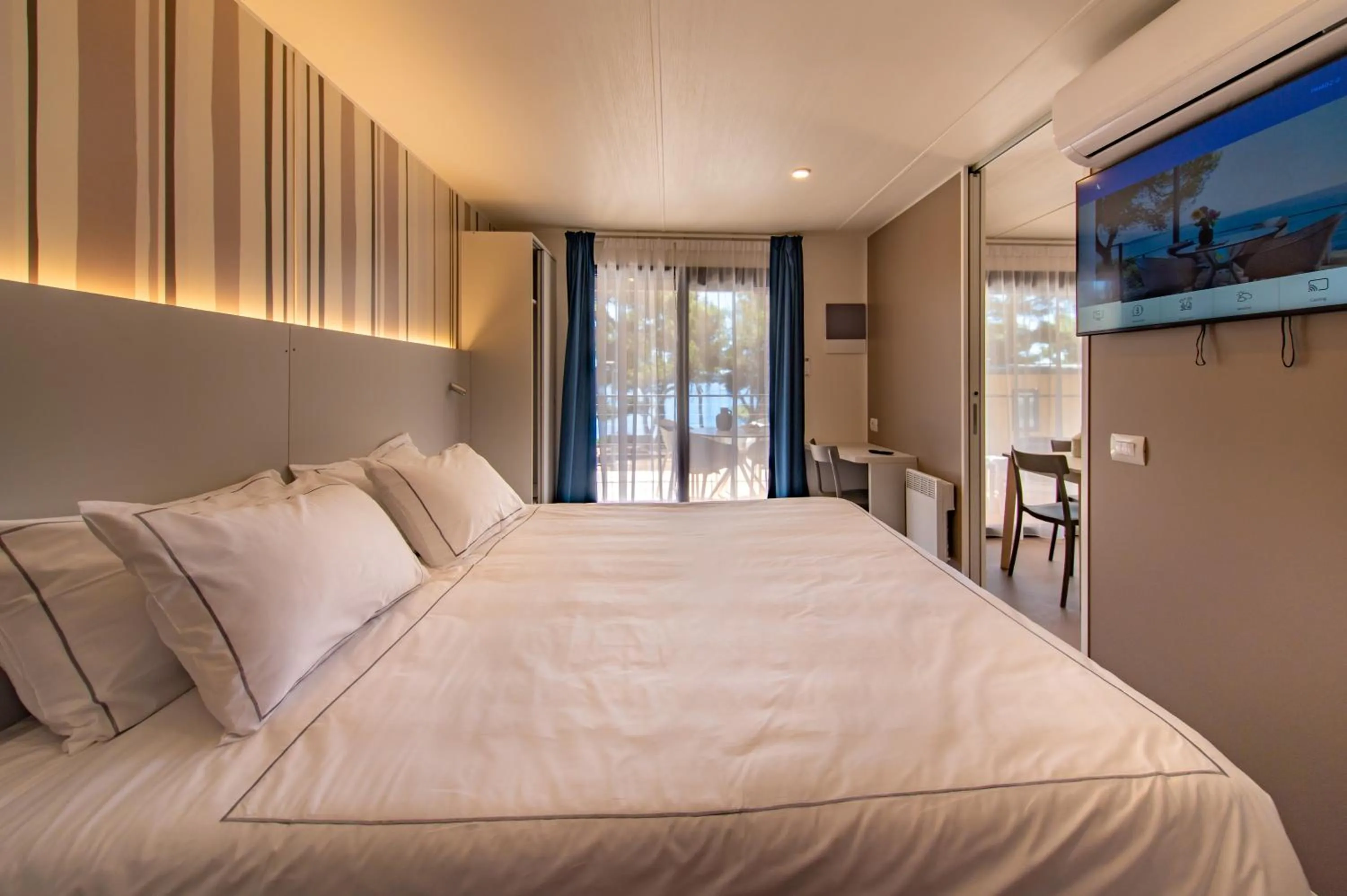 Bed in Arena Stoja Camping Homes