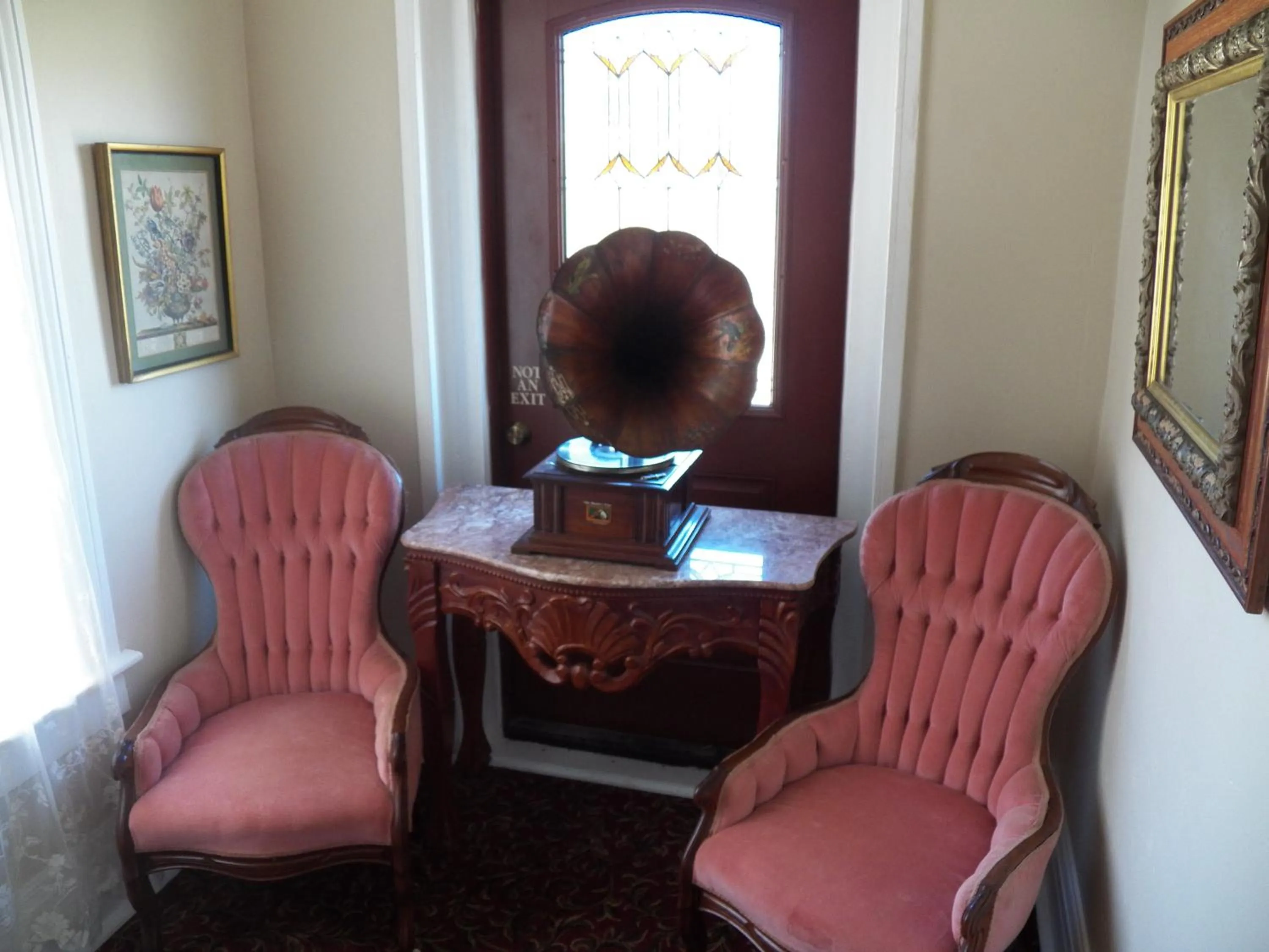 On site in Grand Victorian Inn