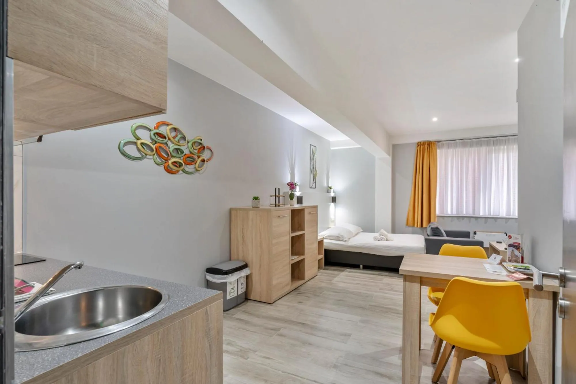 Bed in Budget Flats Leuven