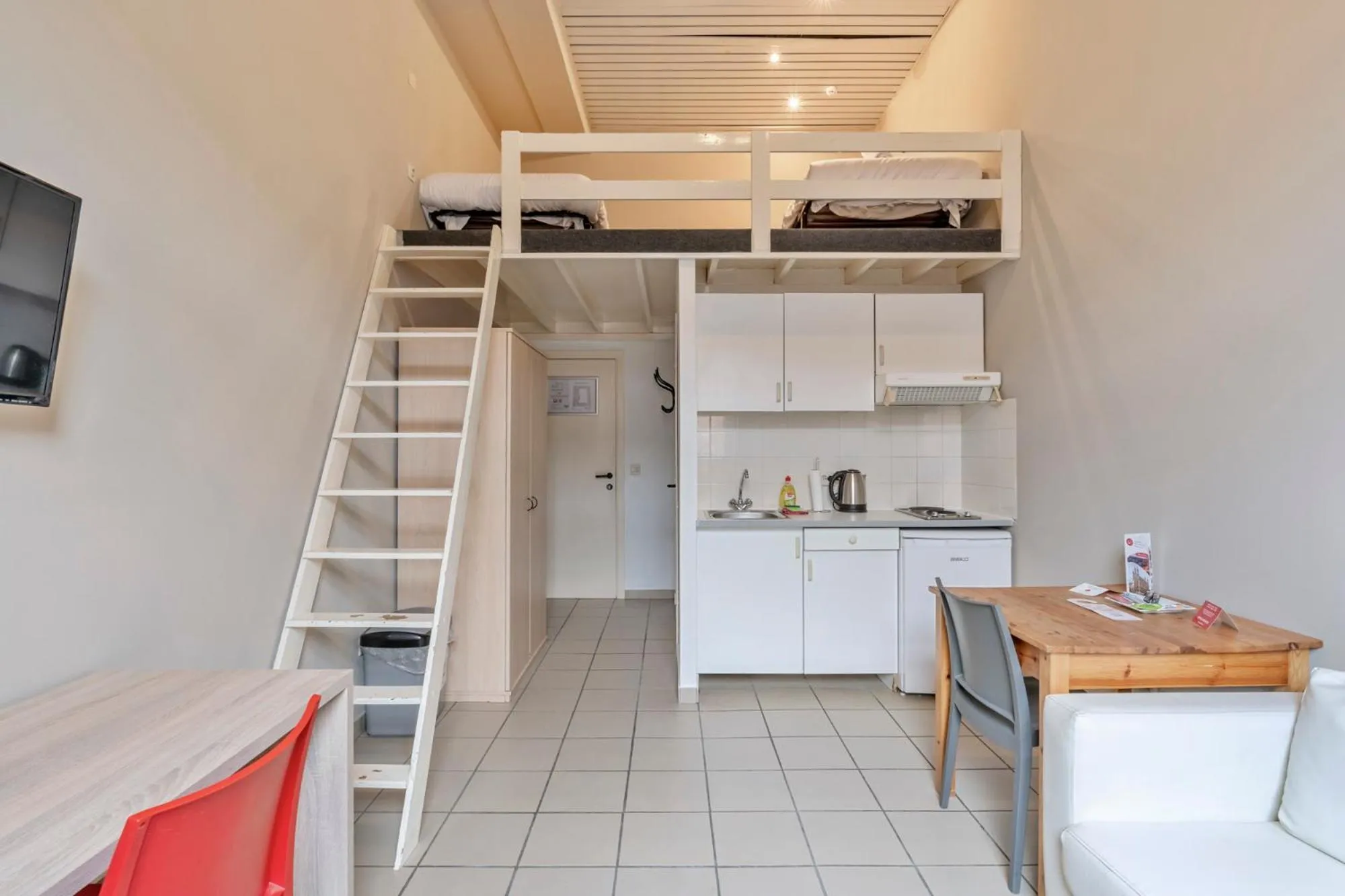 Kitchen or kitchenette in Budget Flats Leuven