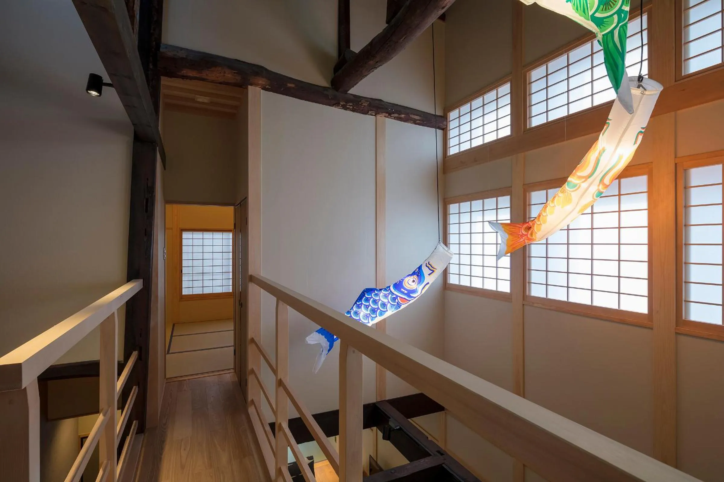 Decorative detail in Shimabara Kaiden Machiya House