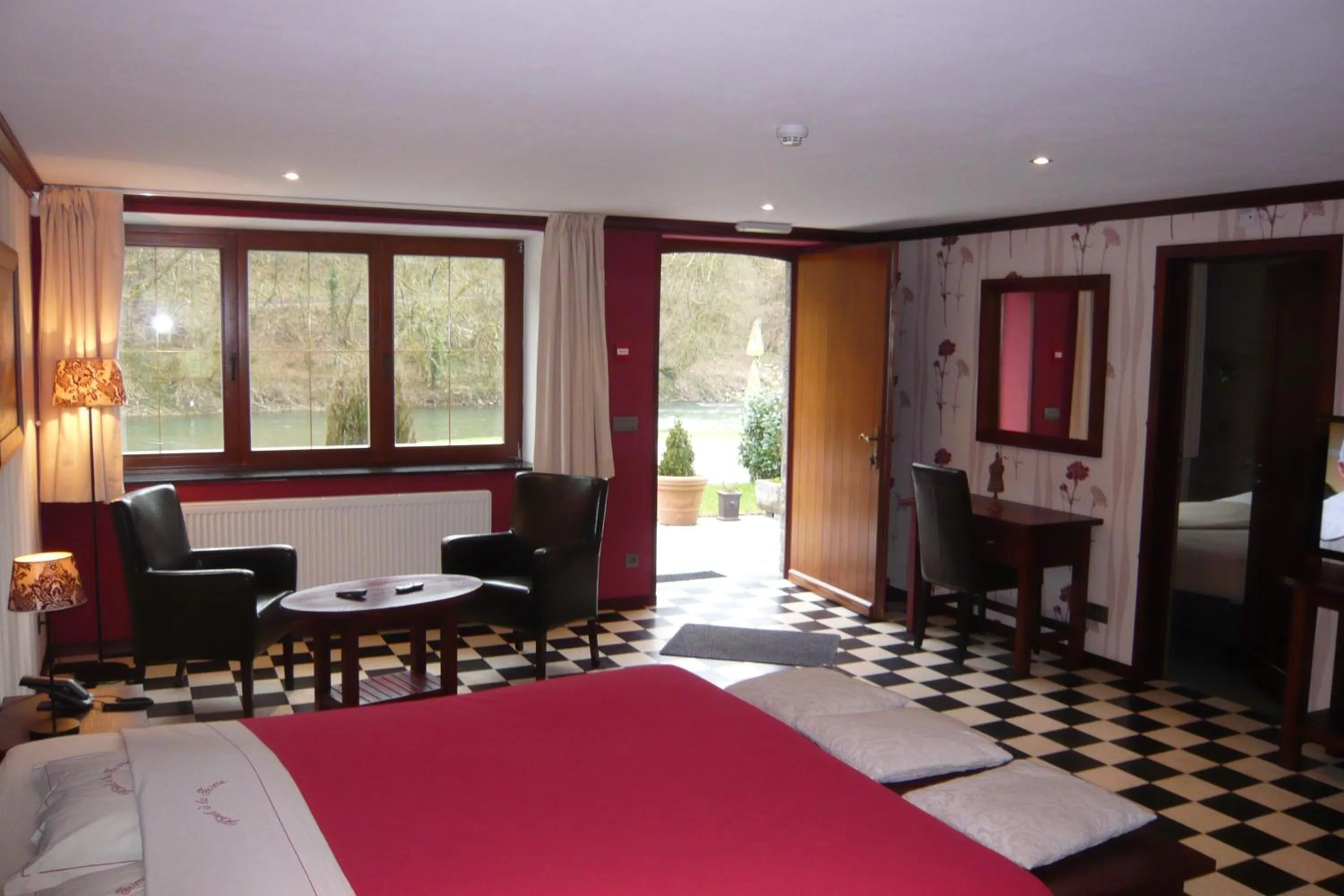 Bed in Hôtel/Restaurant à la Ferme