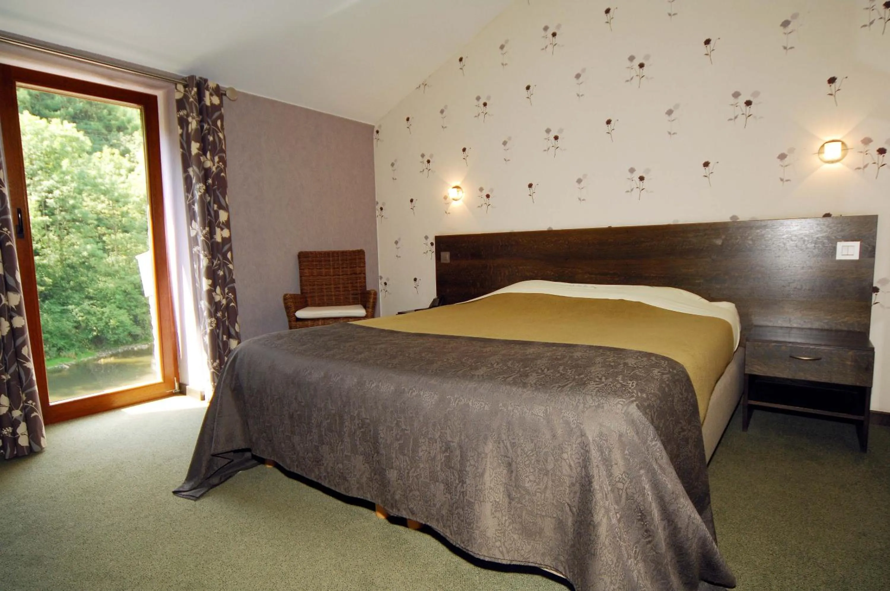 Bed in Hôtel/Restaurant à la Ferme