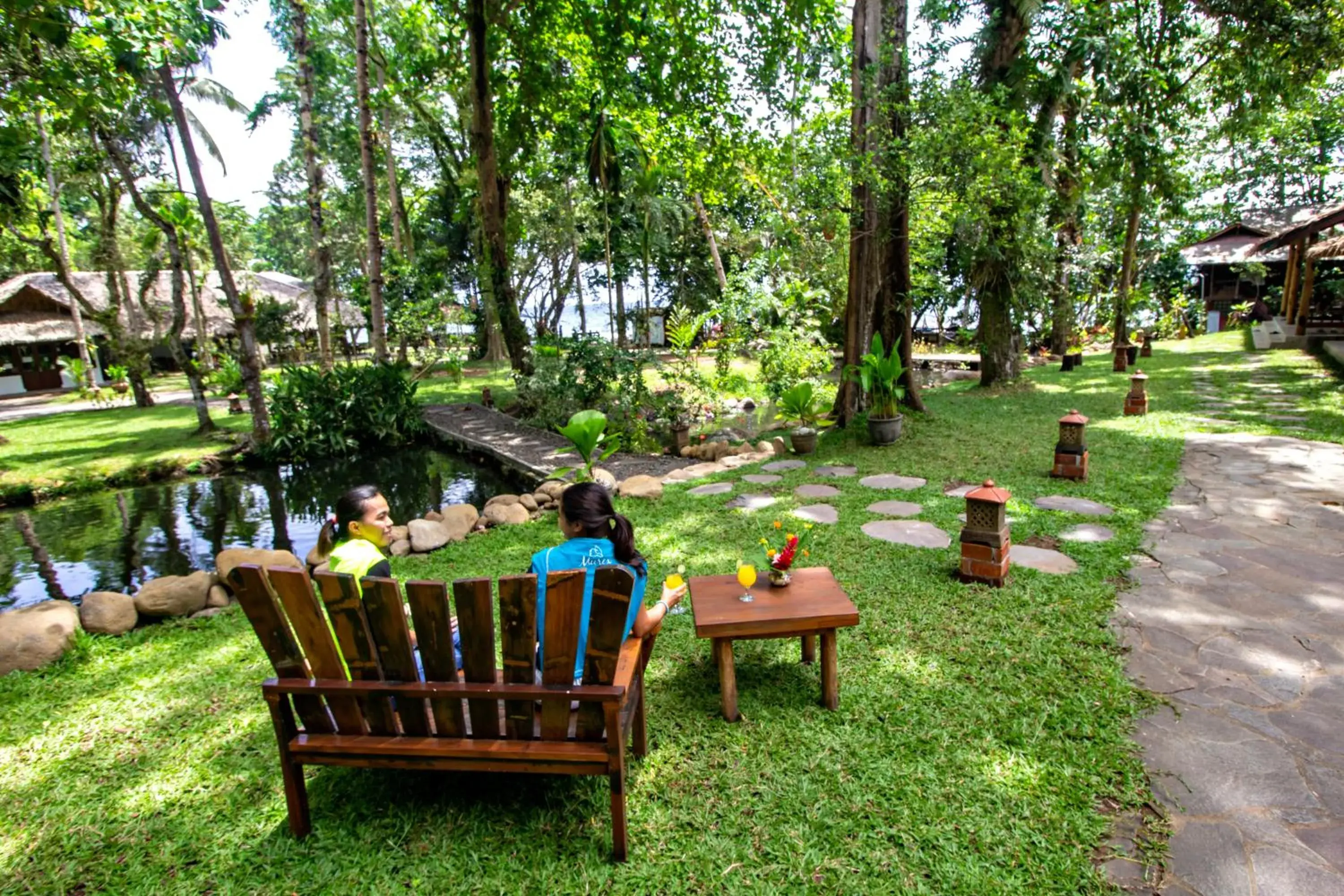 Garden in Murex Dive Resort