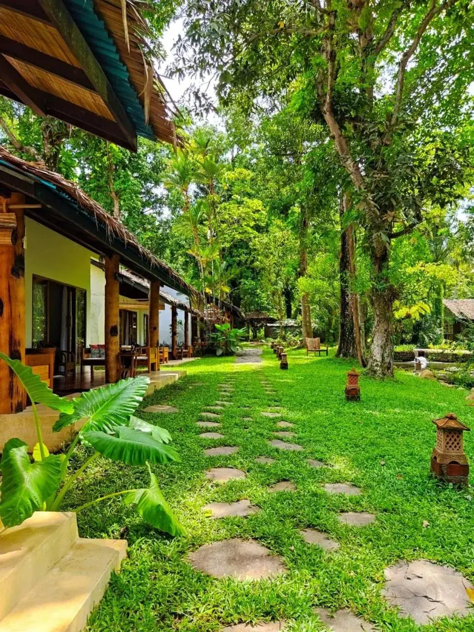 Garden in Murex Dive Resort