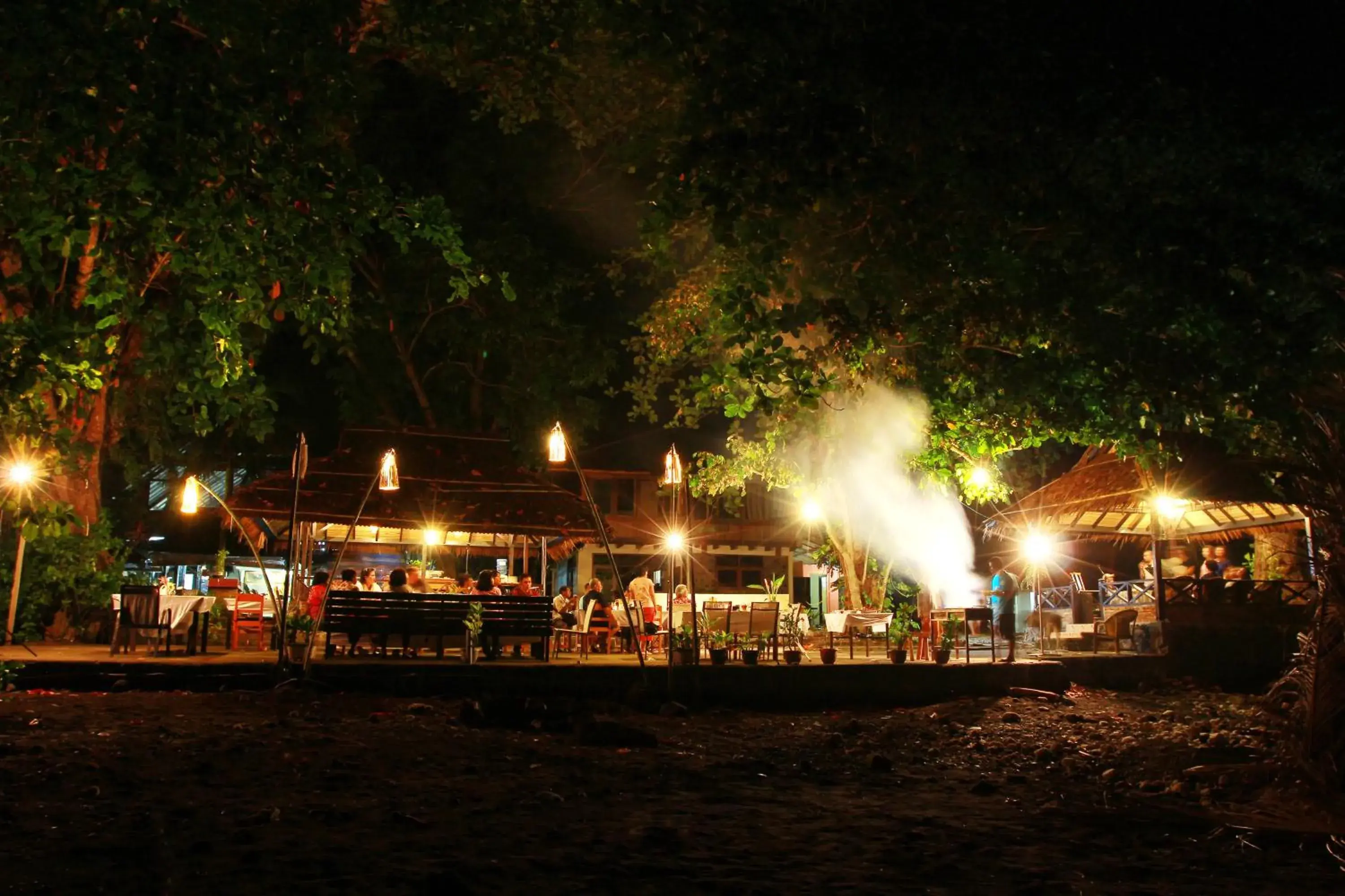 BBQ facilities in Murex Dive Resort