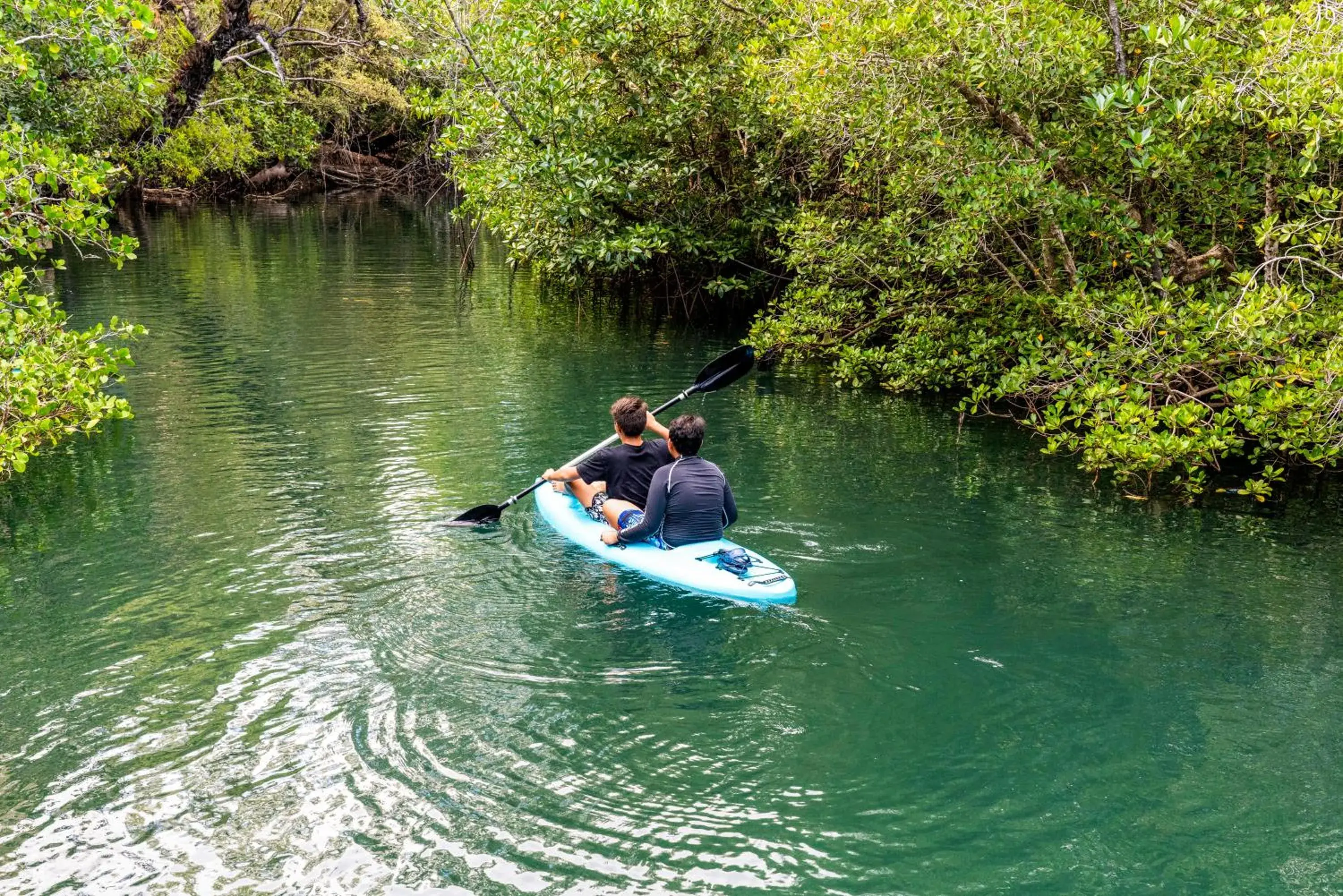 Off site, Canoeing in Murex Dive Resort