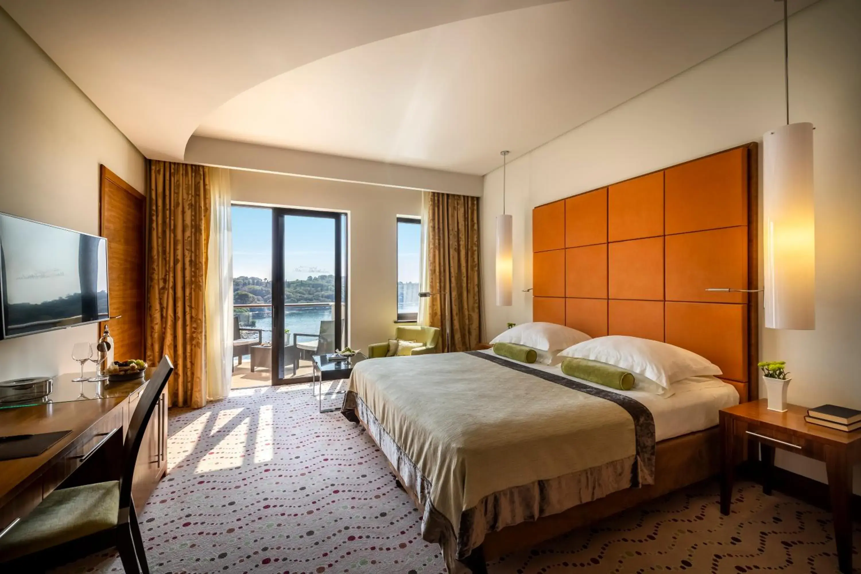 Bed in Monte Mulini Adults Exclusive Hotel by Maistra Collection Bed in Monte Mulini Adults Exclusive Hotel by Maistra Collection