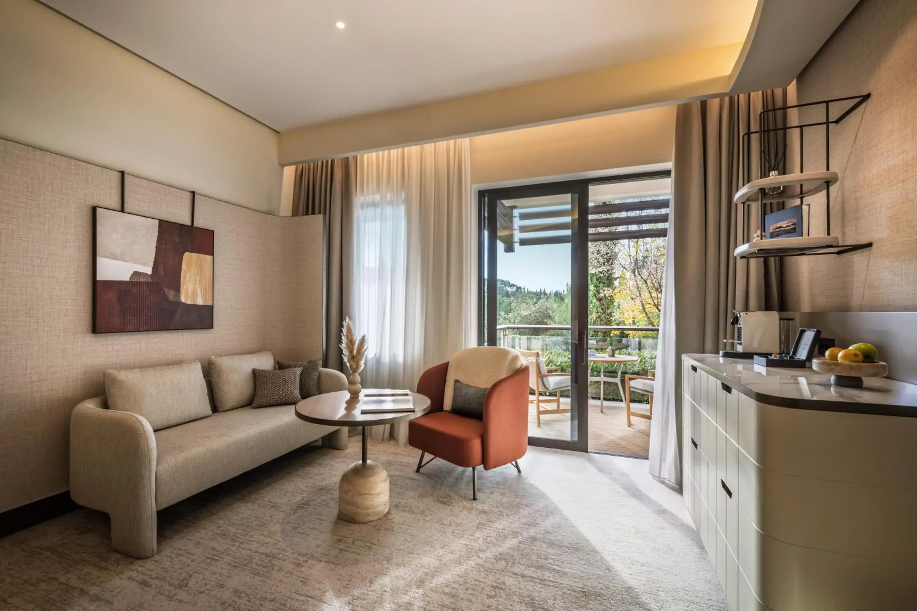 Living room in Monte Mulini Adults Exclusive Hotel by Maistra Collection Living room in Monte Mulini Adults Exclusive Hotel by Maistra Collection