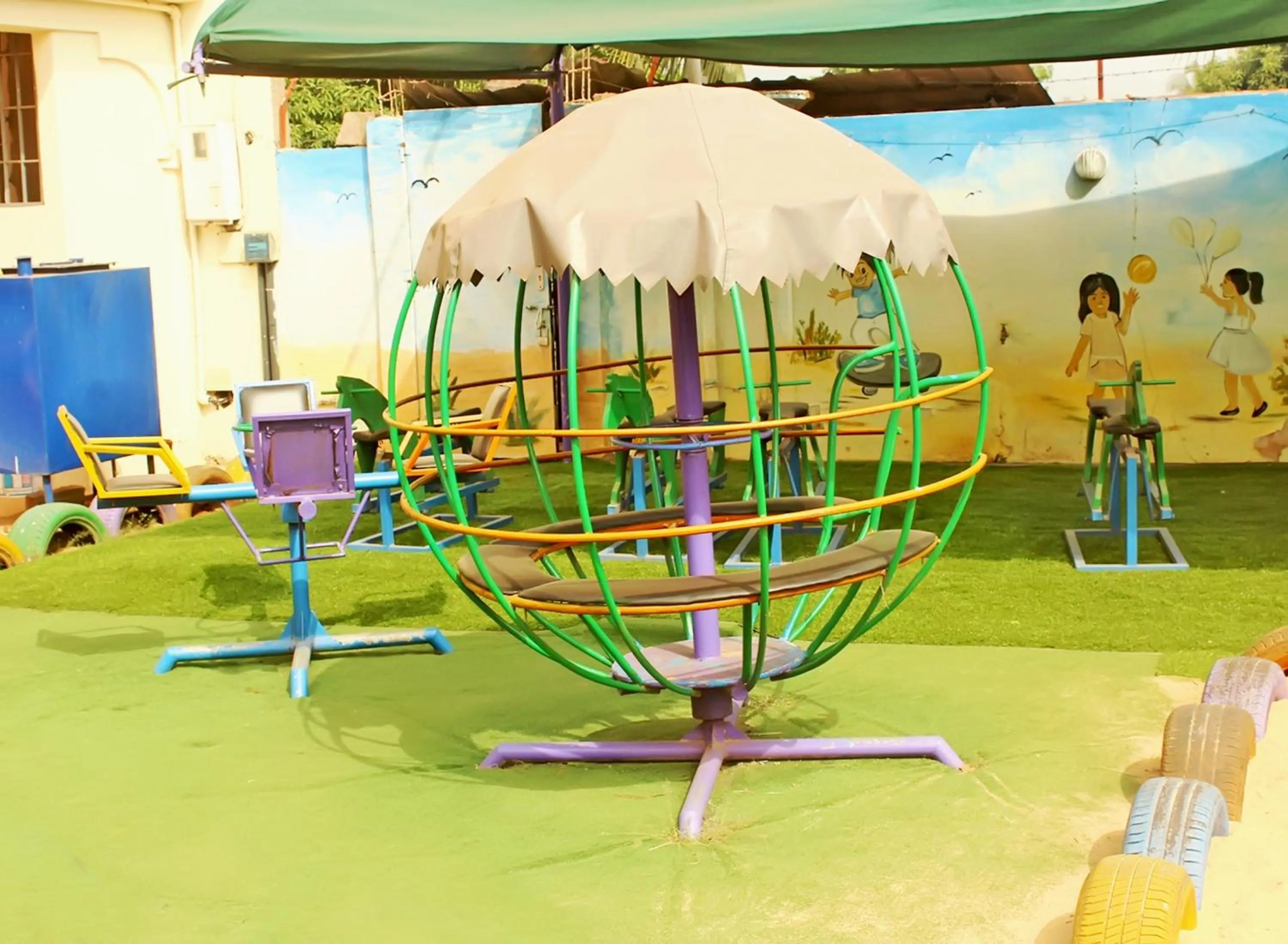 Children play ground in Hotel Ganiela