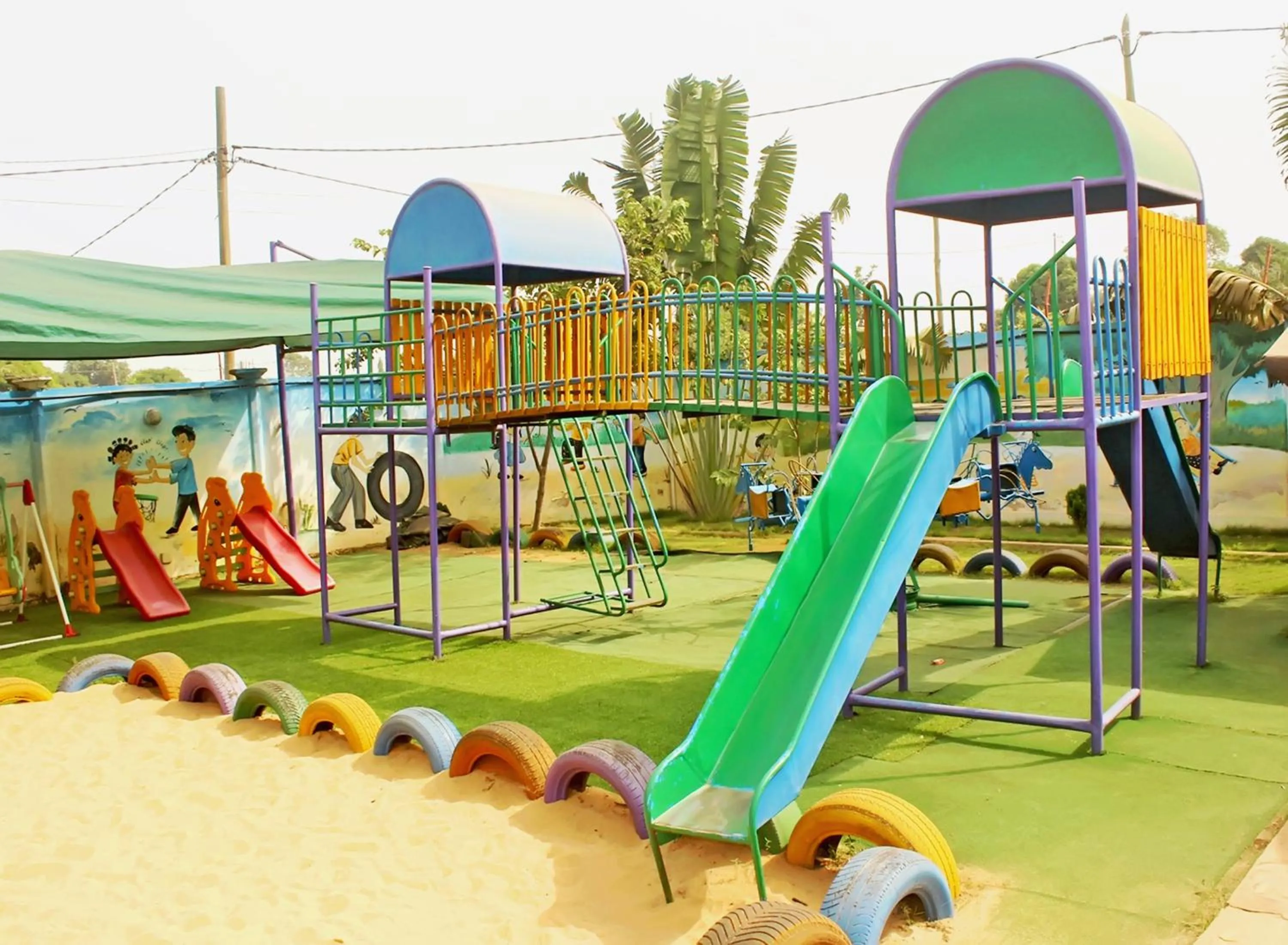 Children play ground in Hotel Ganiela
