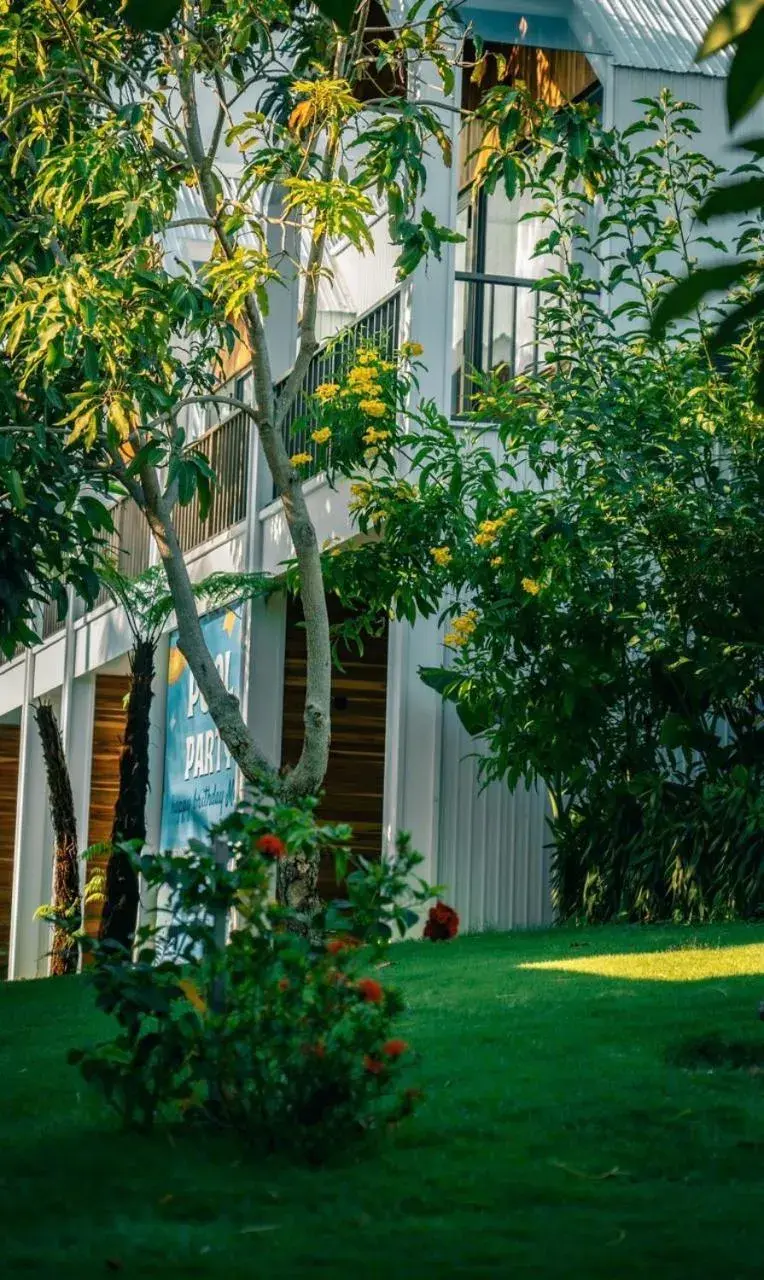 Garden view in Tuong Vy Boutique Hotel Mui Ne Garden view in Tuong Vy Boutique Hotel Mui Ne