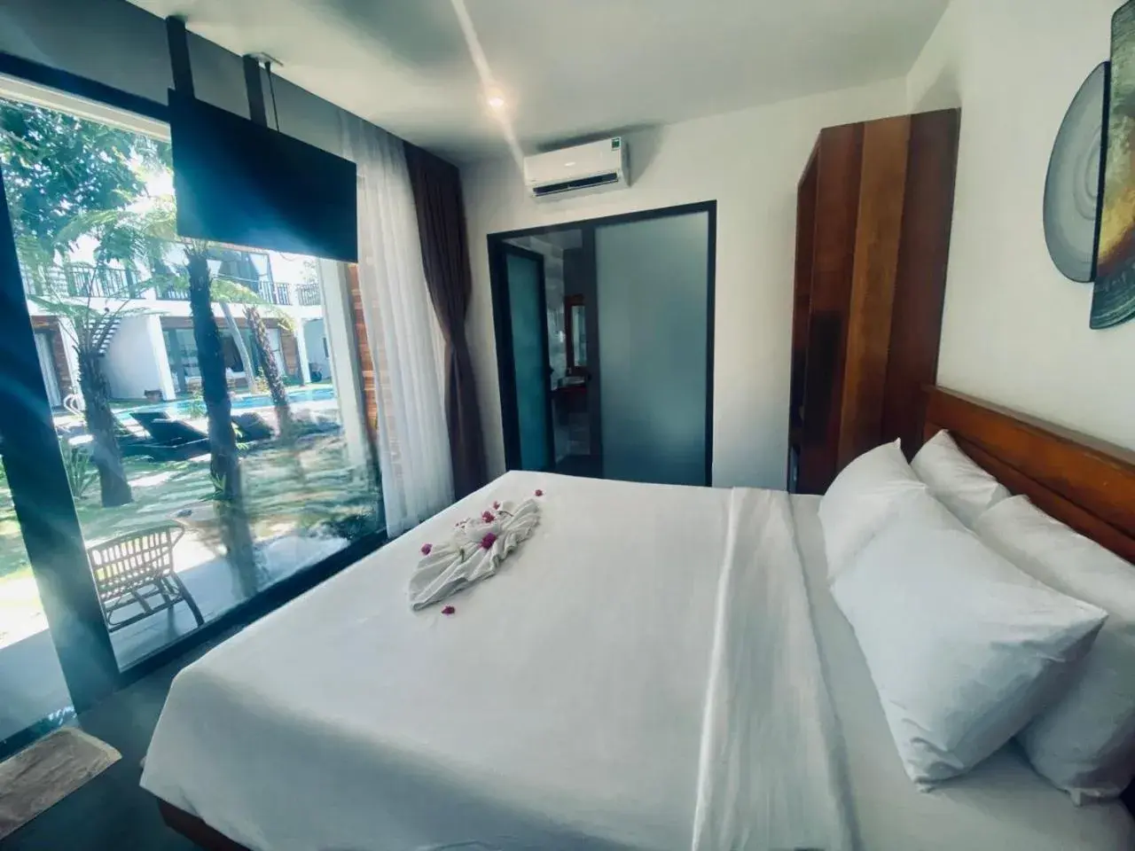 Photo of the whole room, Bed in Tuong Vy Boutique Hotel Mui Ne Photo of the whole room, Bed in Tuong Vy Boutique Hotel Mui Ne