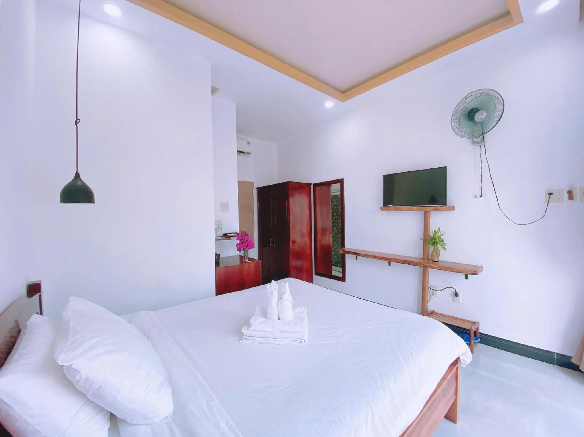 Photo of the whole room, Bed in Tuong Vy Boutique Hotel Mui Ne