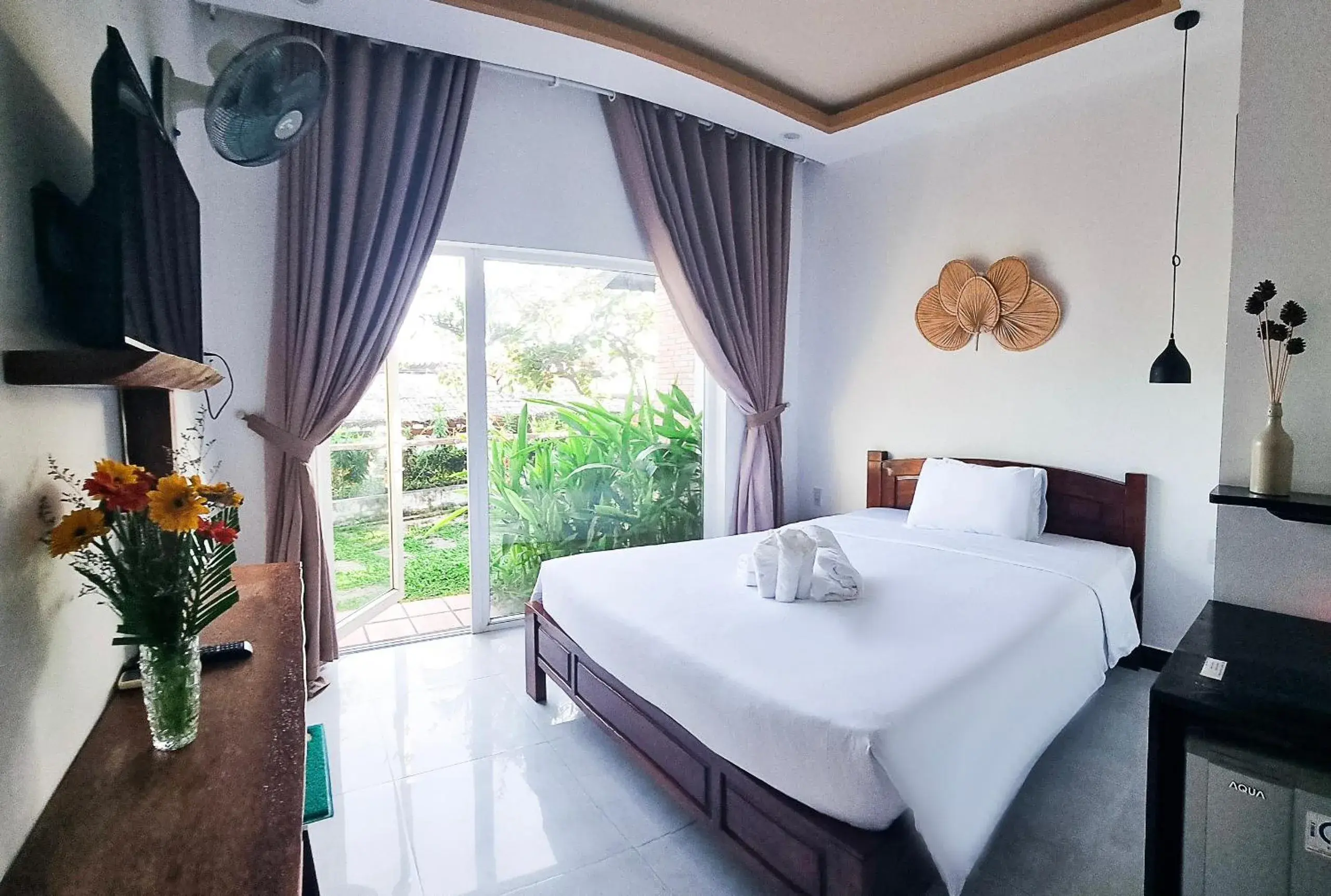 Bed in Tuong Vy Boutique Hotel Mui Ne Bed in Tuong Vy Boutique Hotel Mui Ne